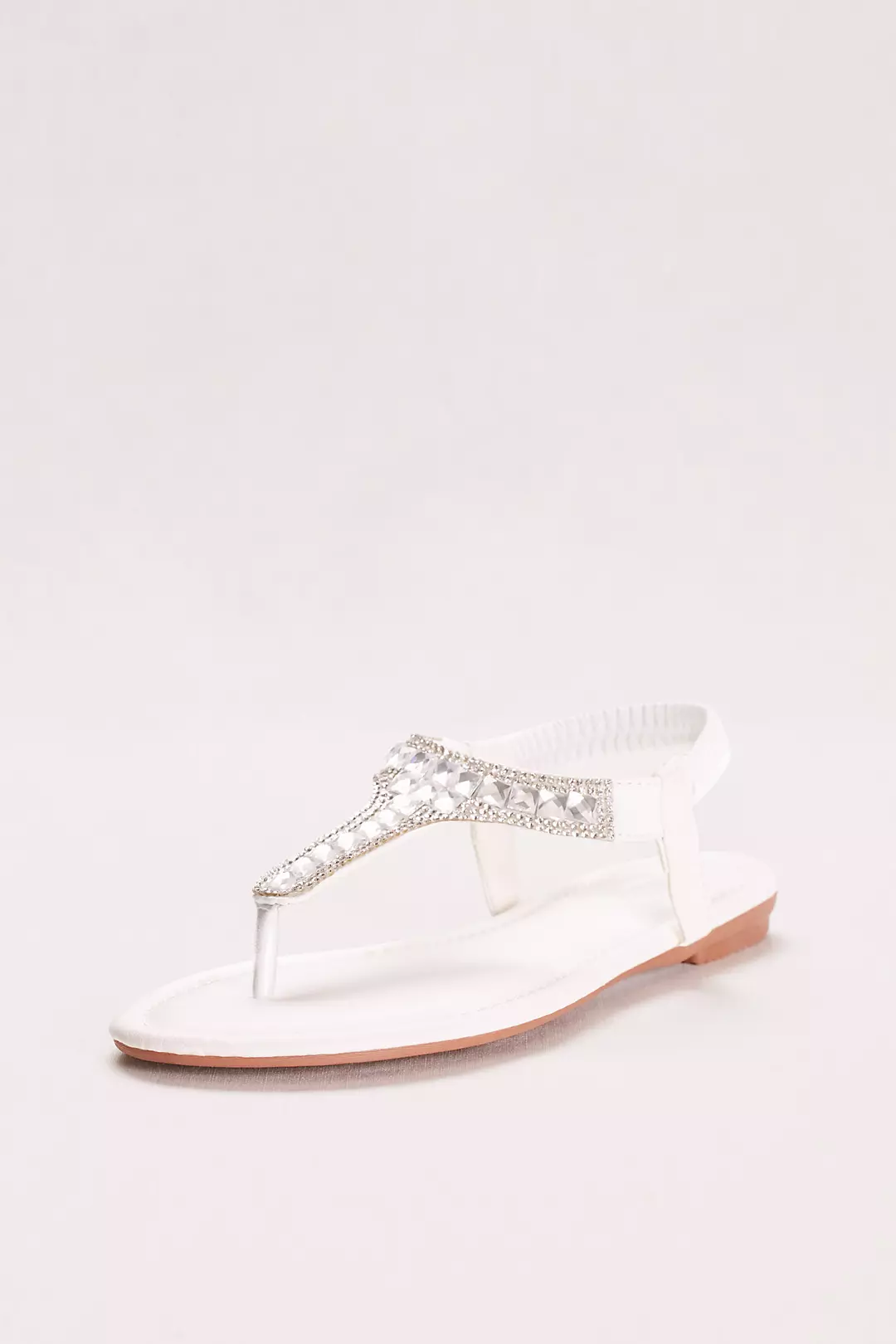 Embellished Slingback Sandal with T-Strap - Image 3
