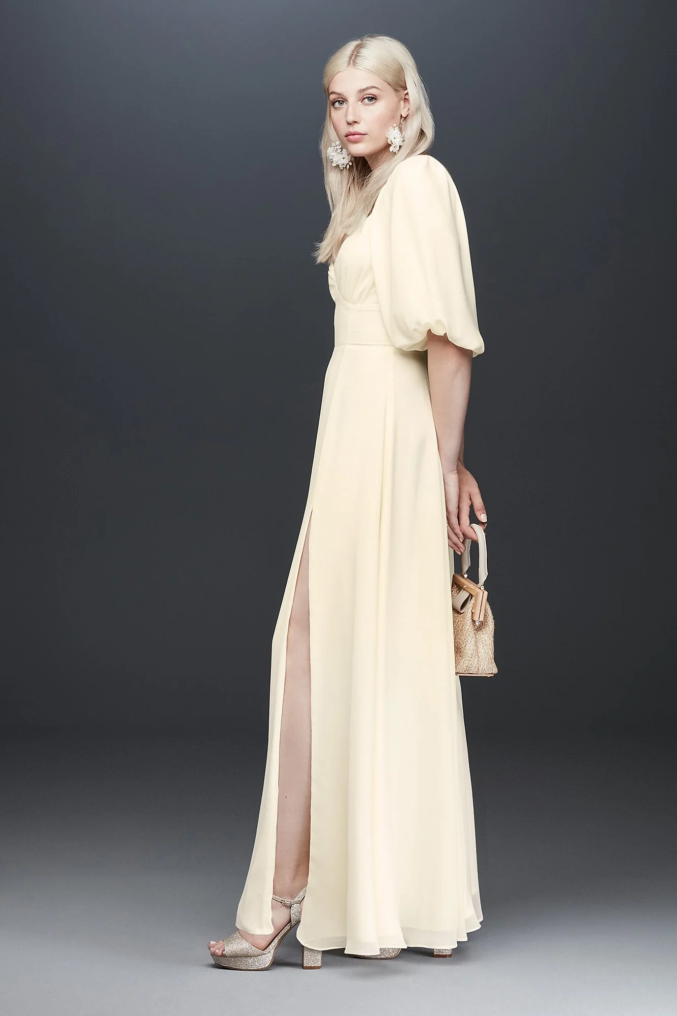 Fame and Partners Madelyn Bubble Sleeve Dress - Image 2