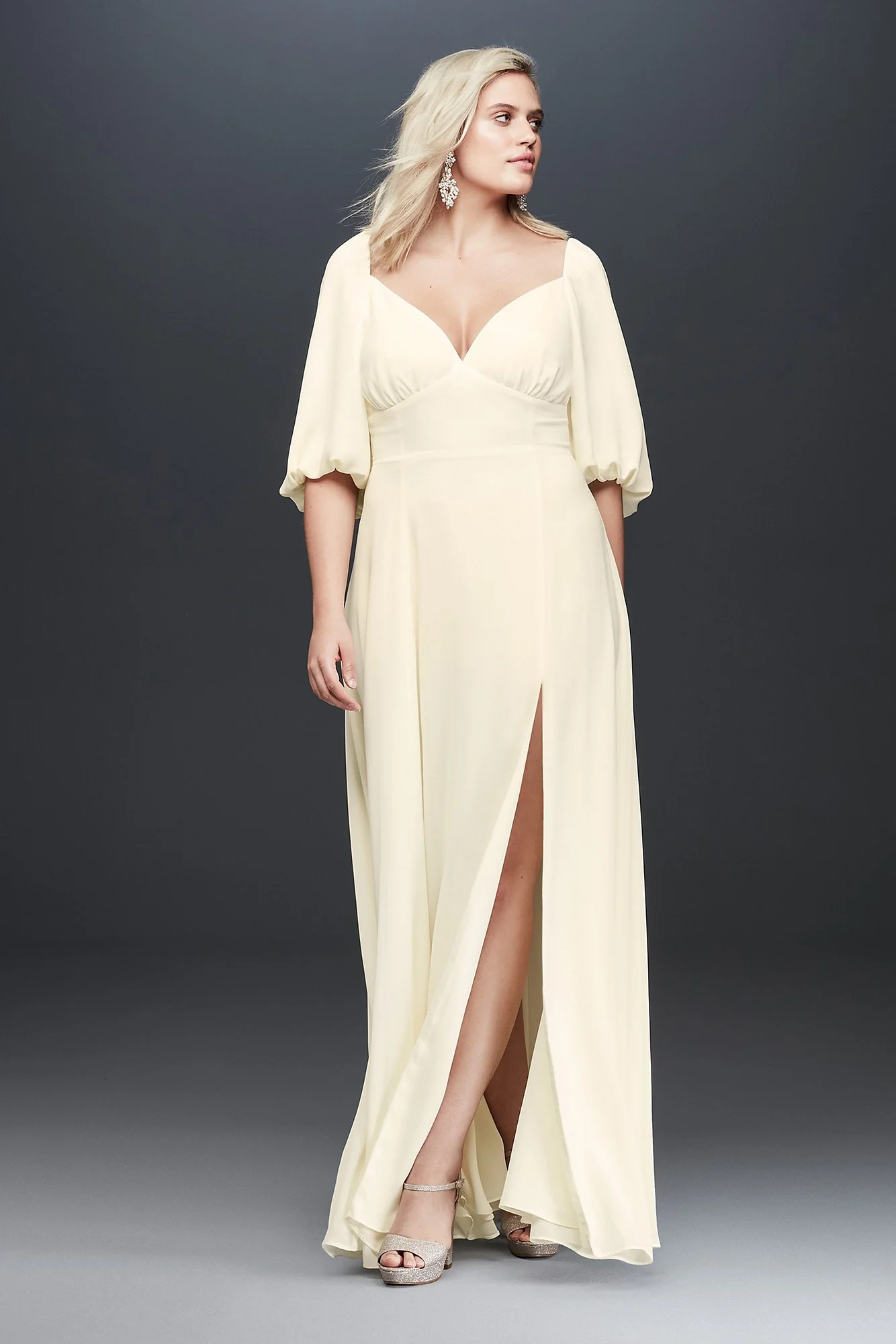Fame and Partners Madelyn Bubble Sleeve Dress - Image 3