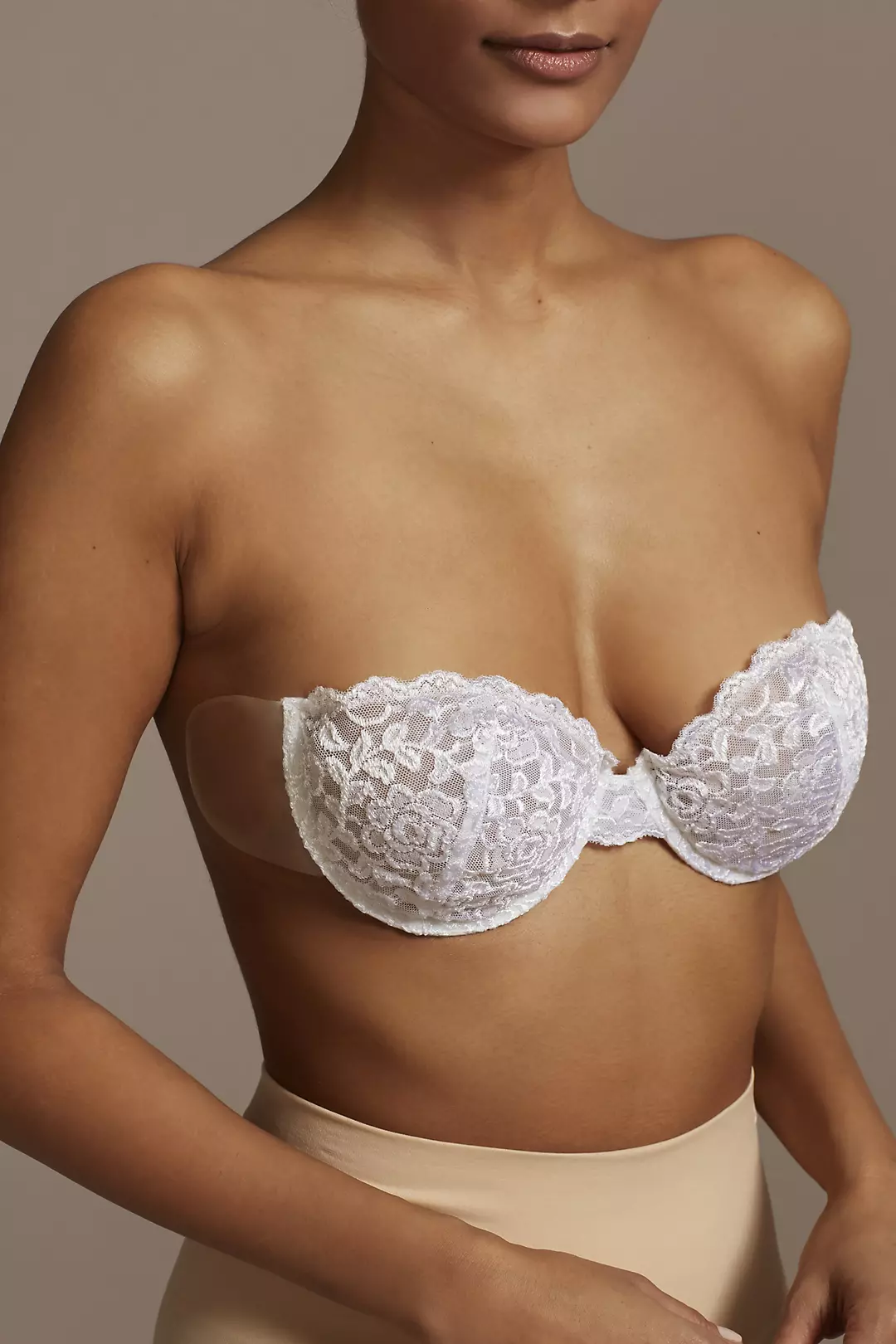 Fashion Forms Lace Backless Strapless Adhesive Bra - Image 2