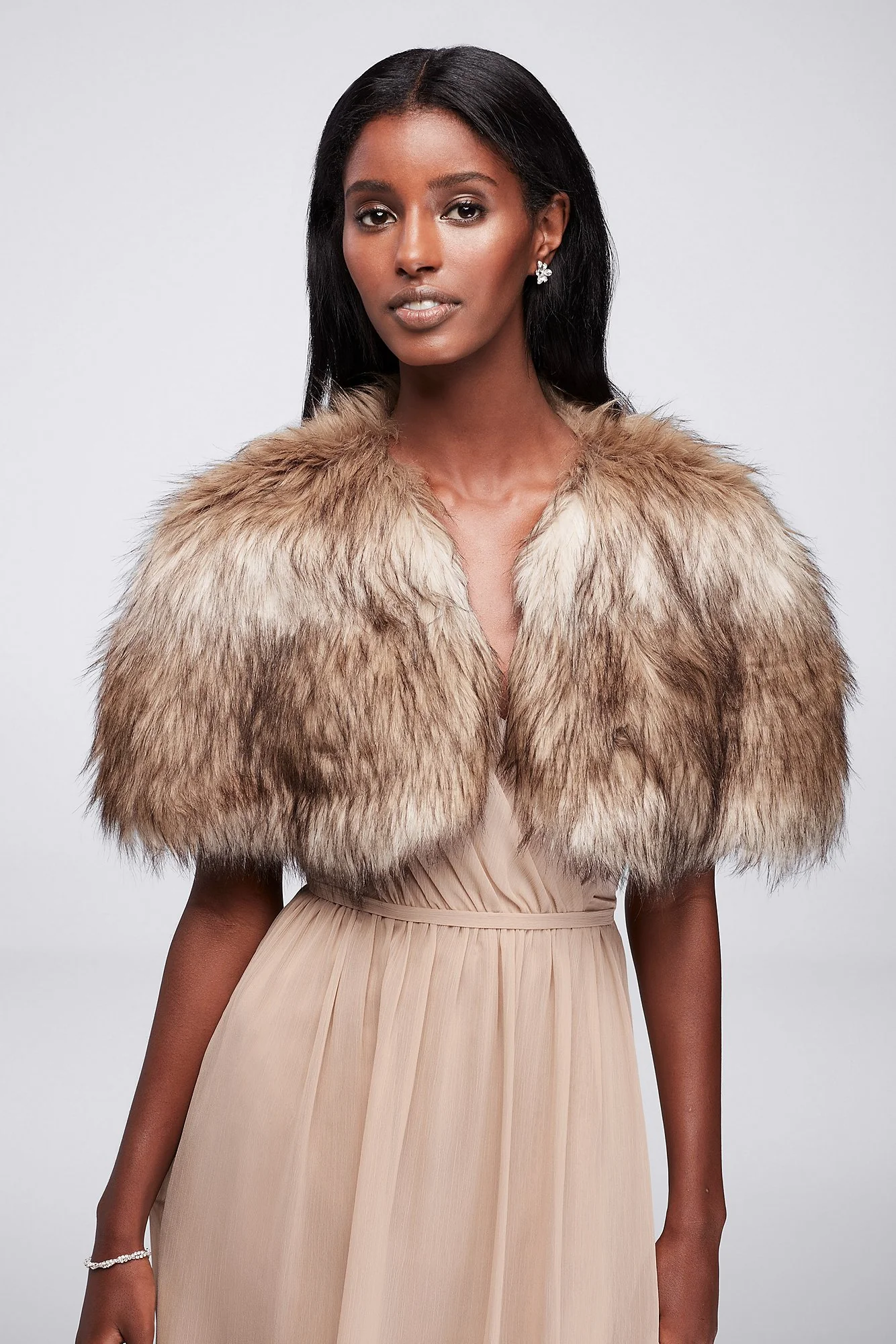 Faux Fur Shrug - Image 2