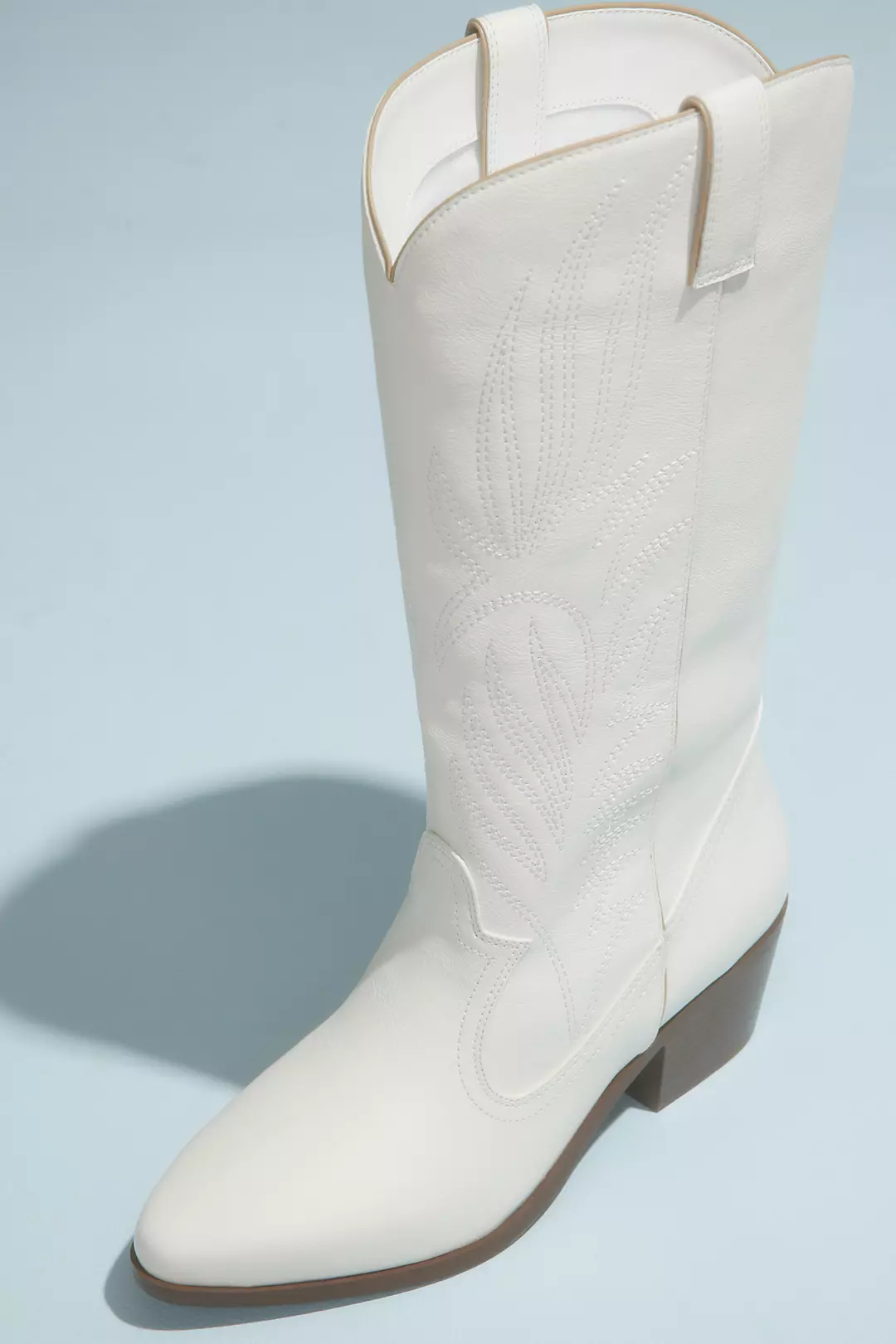 Faux Leather Western Boot - Image 2