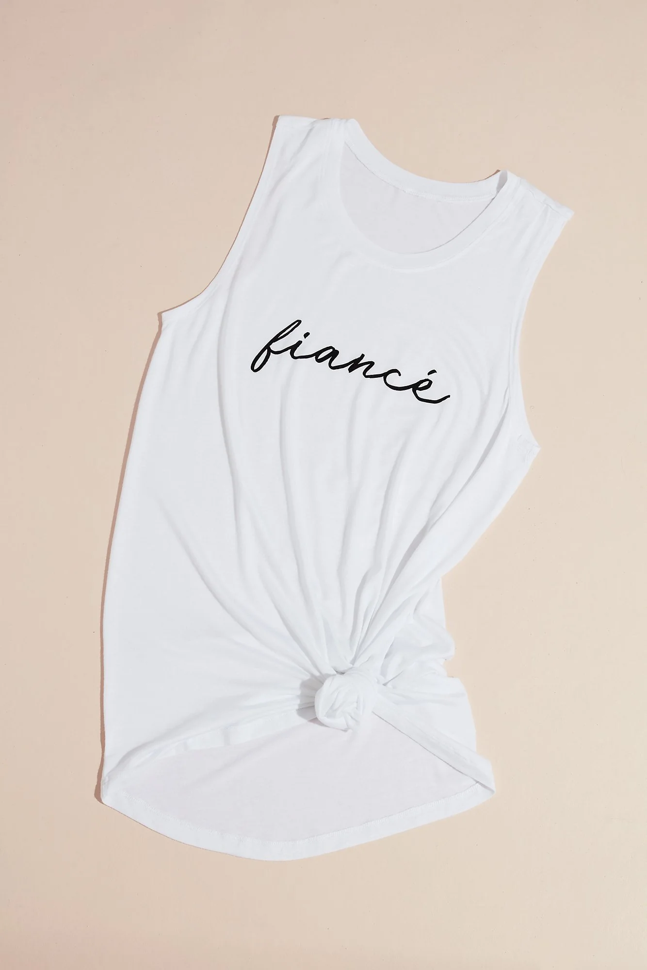 Fiance Script Muscle Tank - Image 2