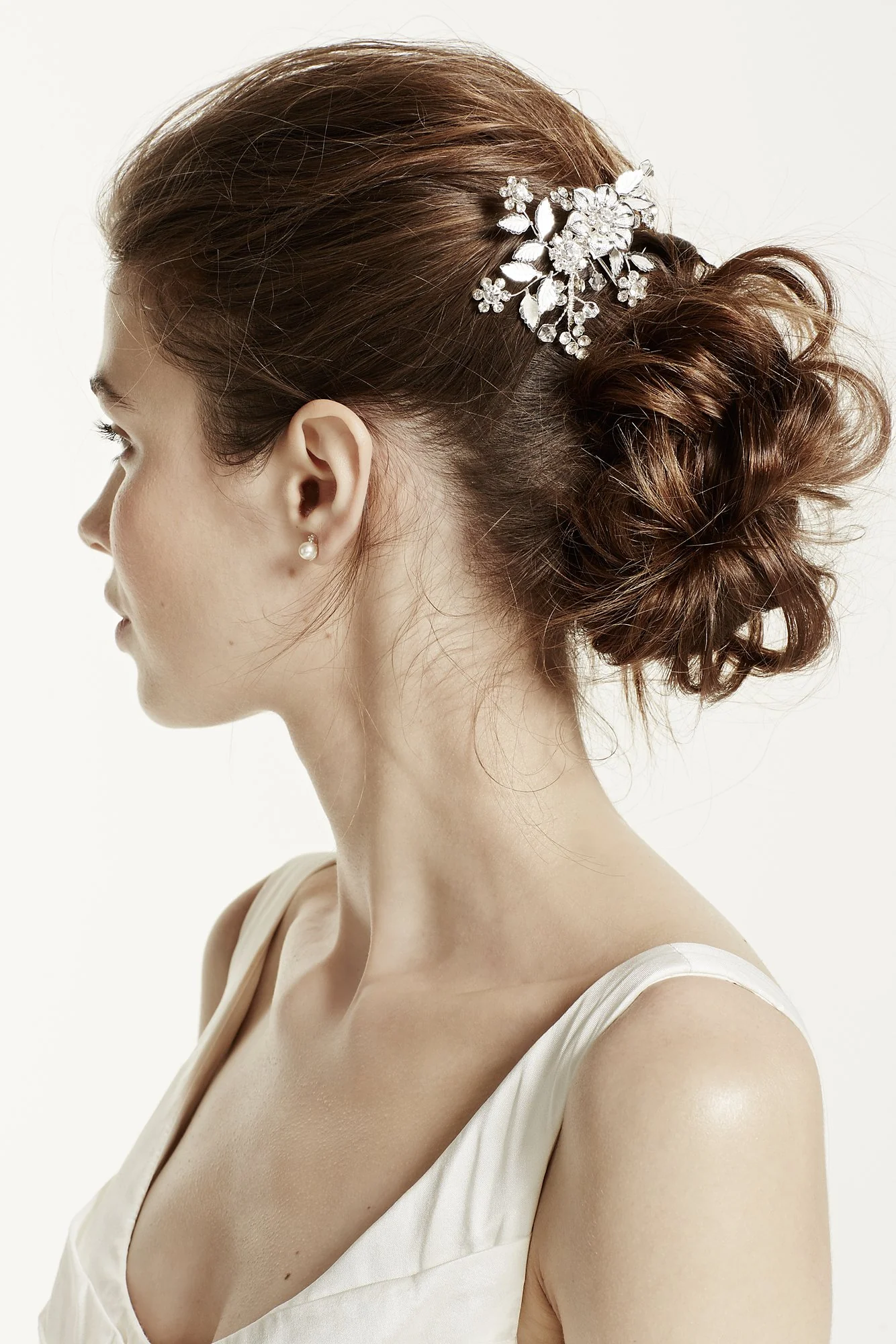 Floral and Crystal Motif Hairpin