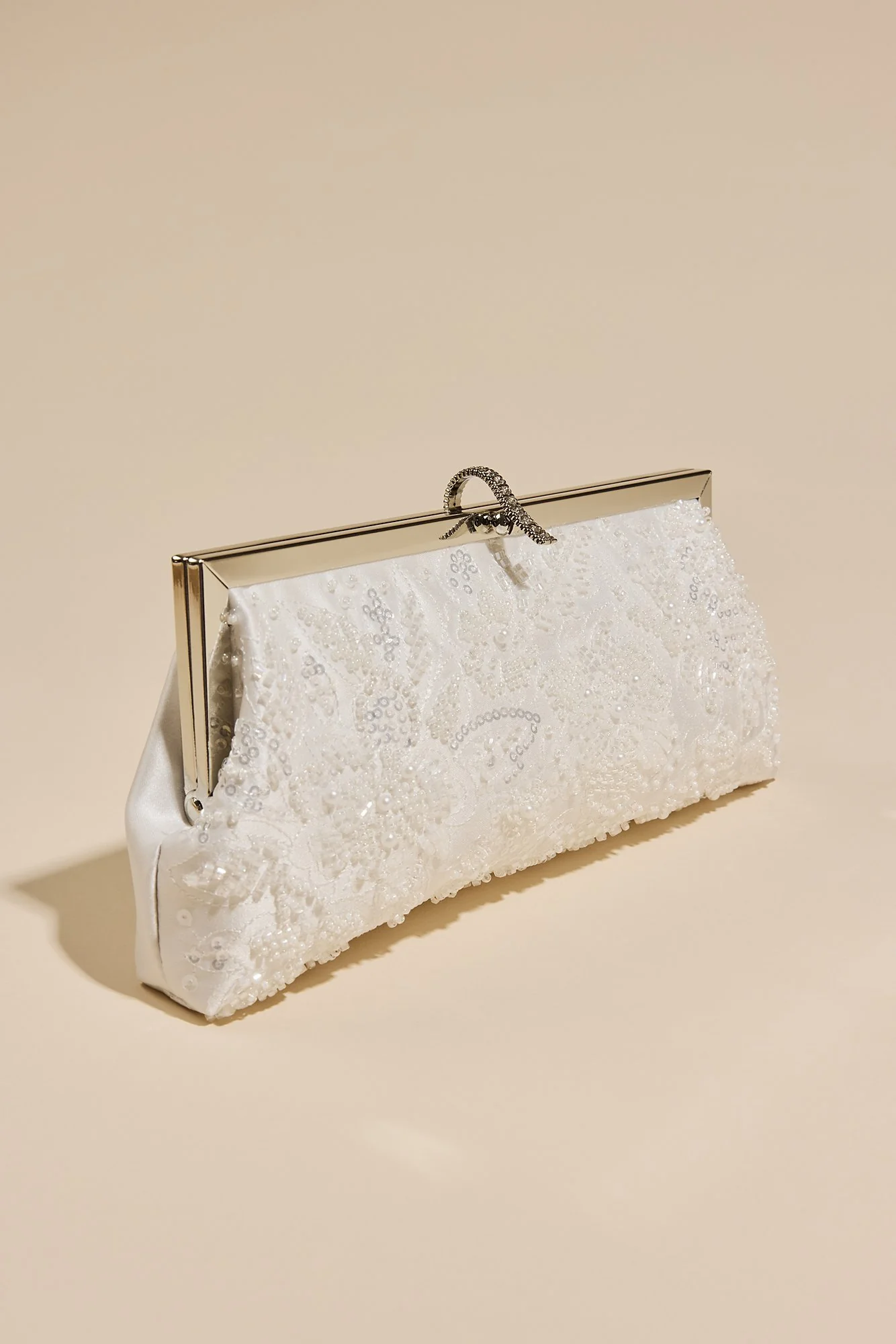 Floral Beaded Evening Bag - Image 2