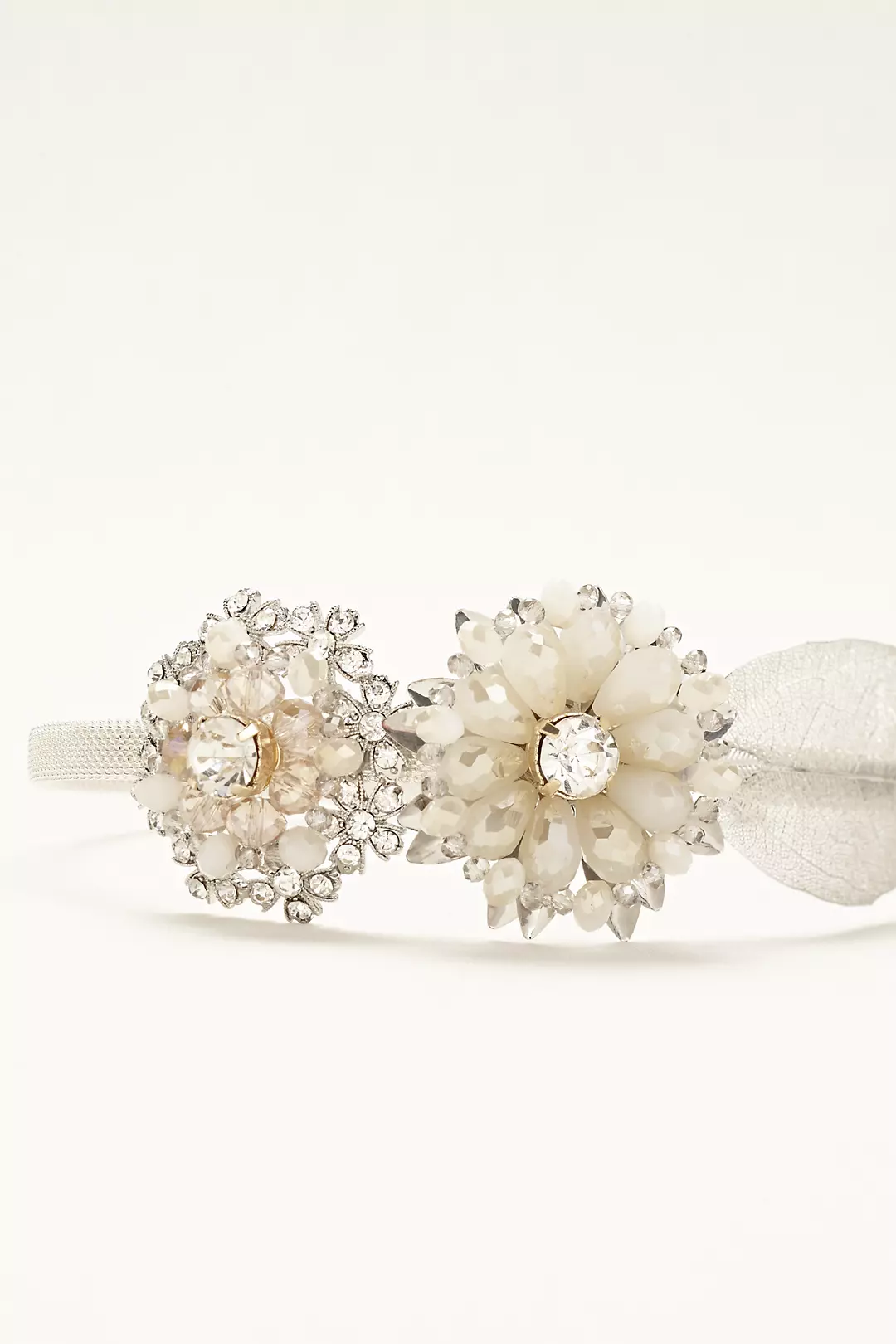 Floral Side Motif Hard Headband - Image 2