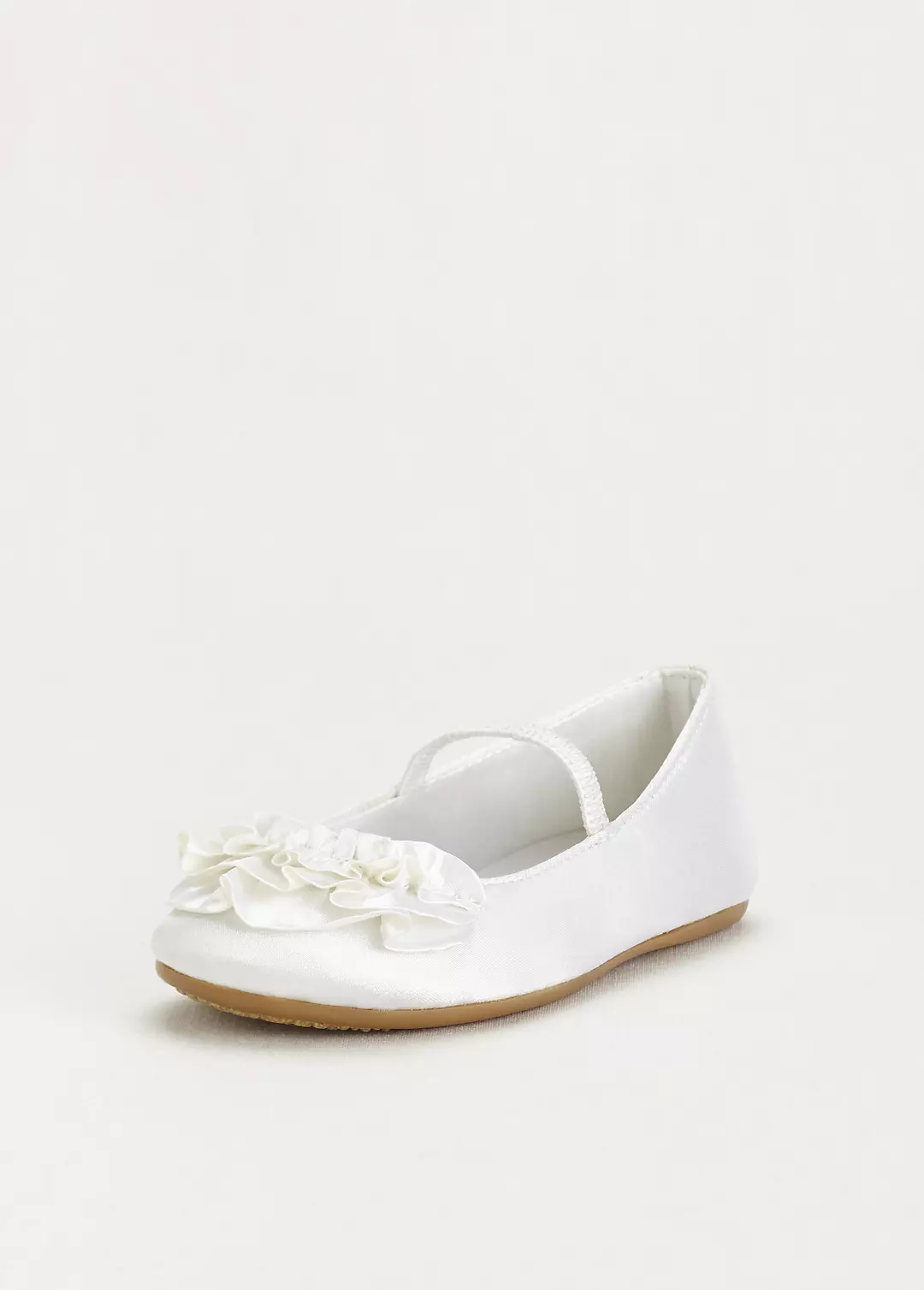 Flower Girl Ballet Flat with Ruffle Detail - Image 6