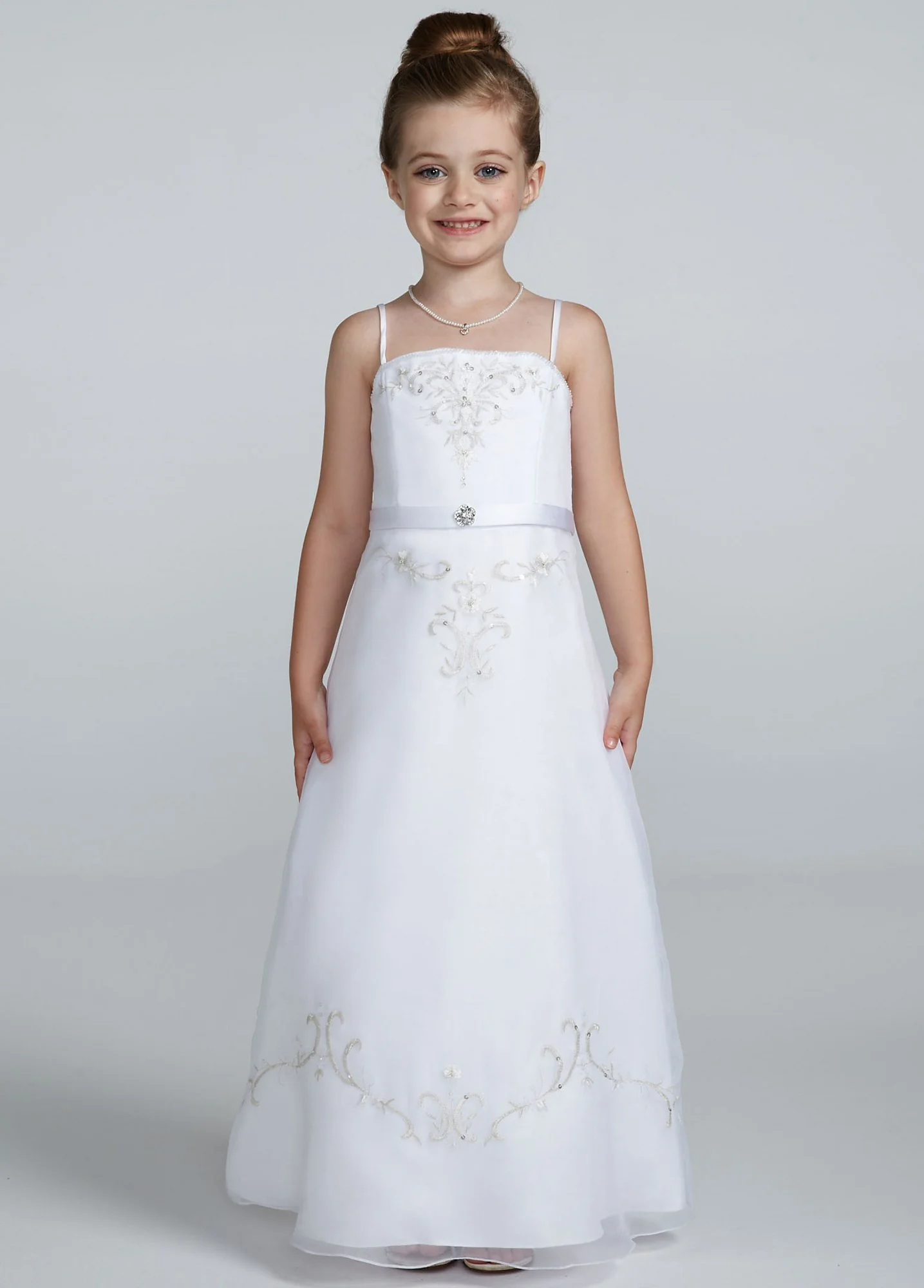 Flower Girl Chiffon A-line Dress