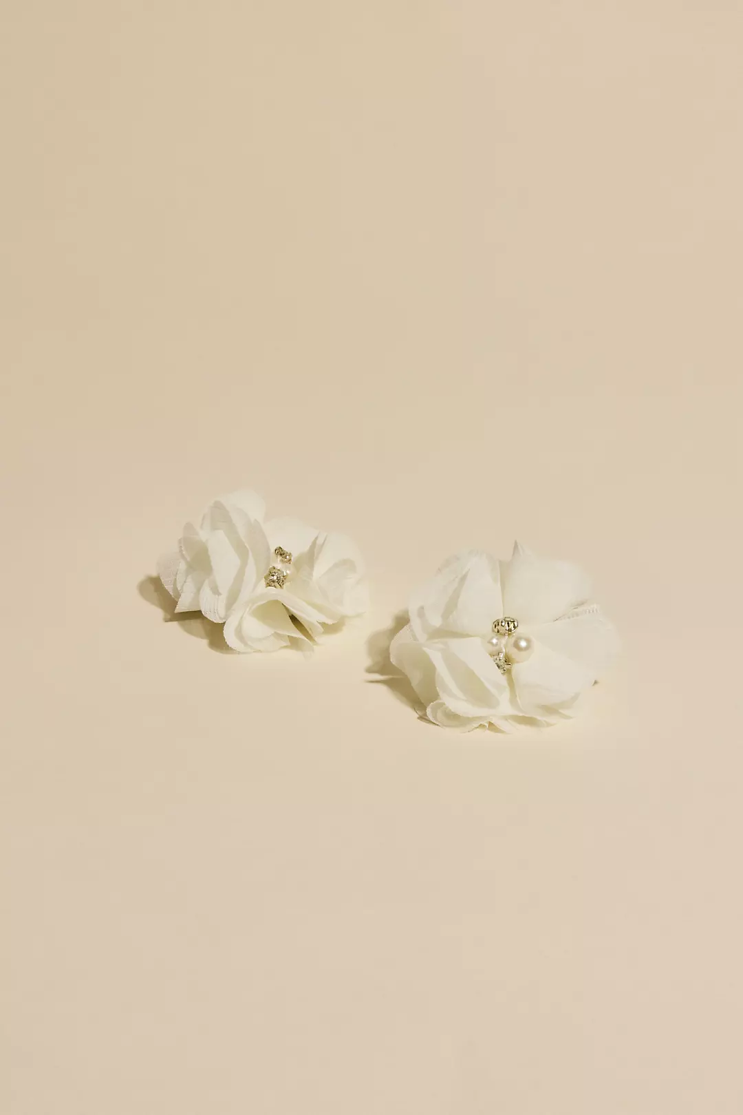 Flower Girl Floral Hair Clips - Image 2