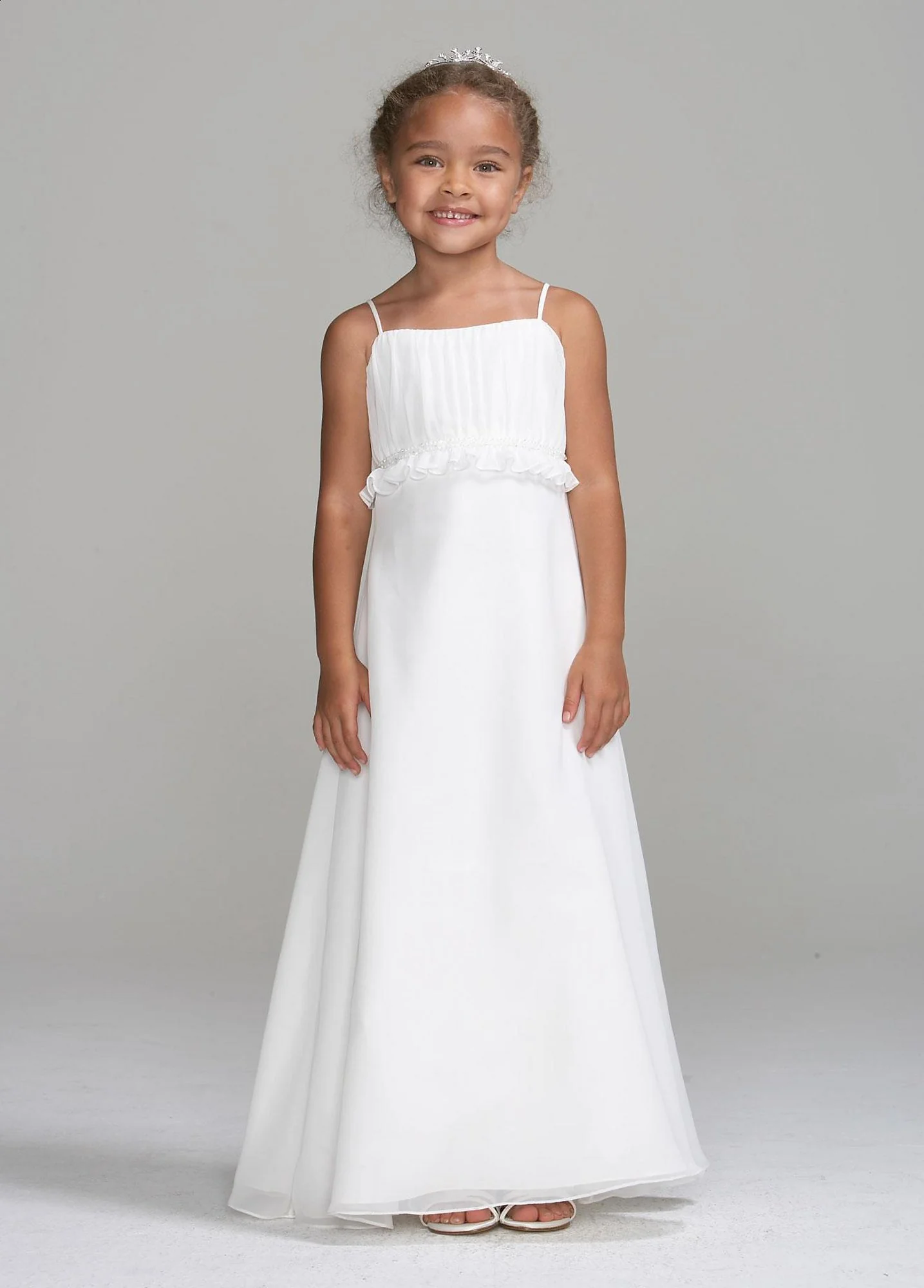 Girl's Special Occasion Dress in Chiffon - Image 2