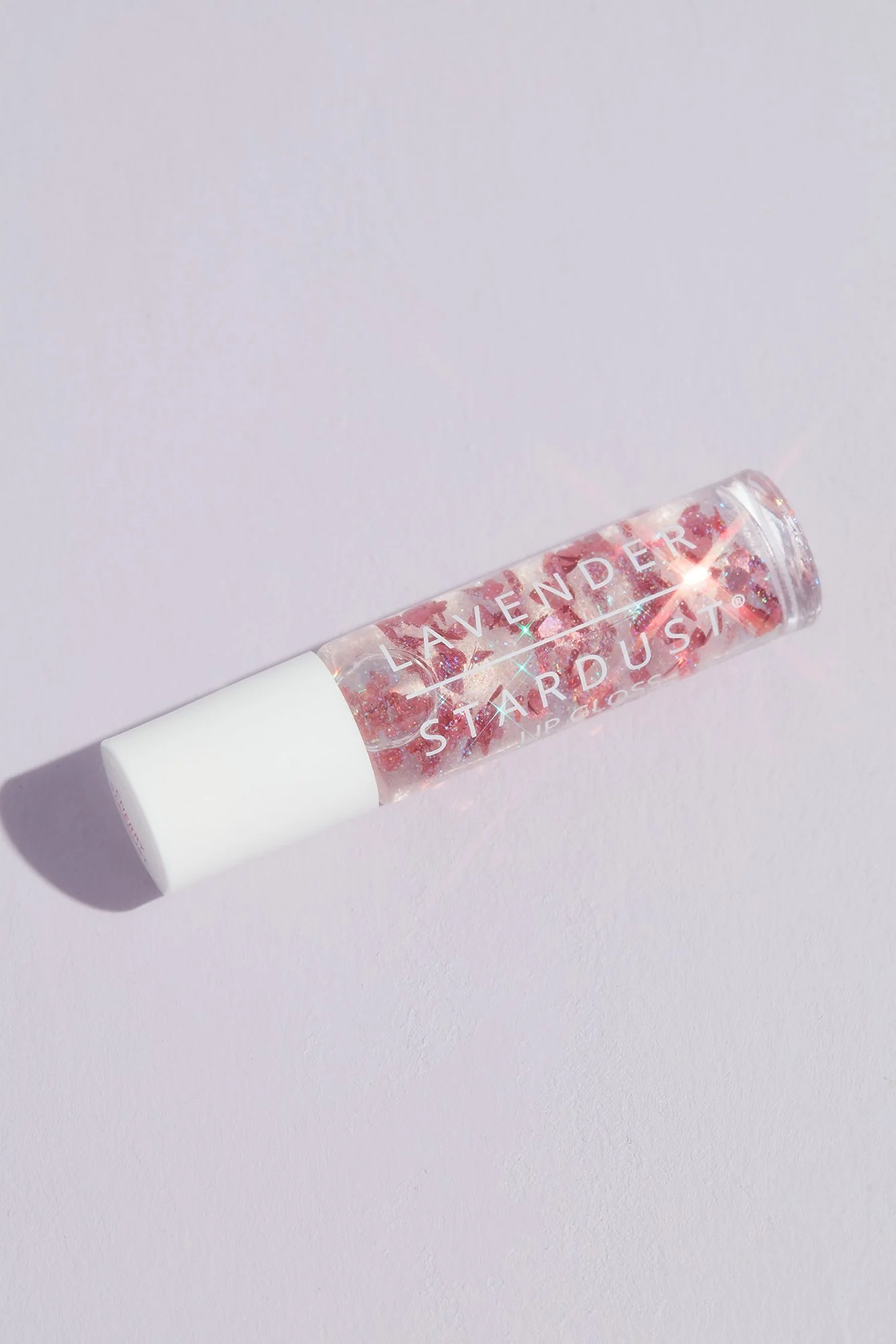 Glitter Lip Gloss in Cherry