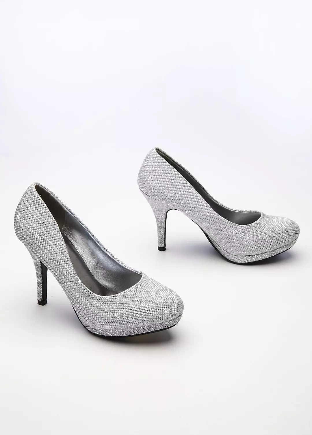 Glitter Mesh Pump with Platform - Image 2