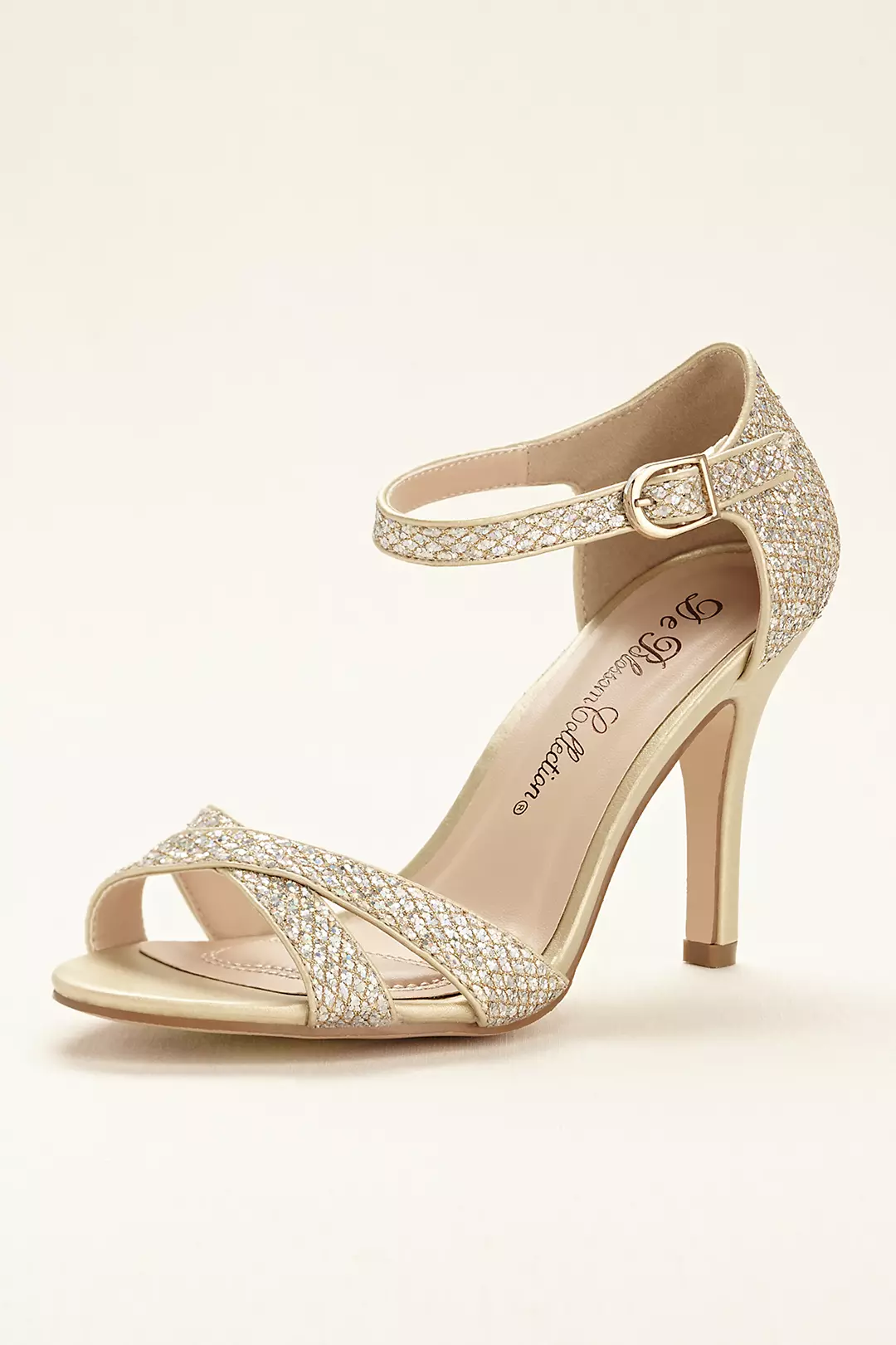 Glitter Sandal with Ankle Strap - Image 3