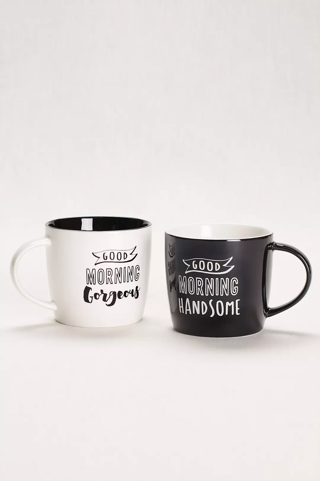 Good Morning Handsome and Gorgeous Mugs Set of 2