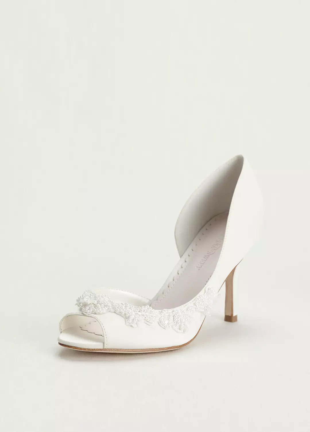 Half Dorsay Peep Toe Heel - Image 2