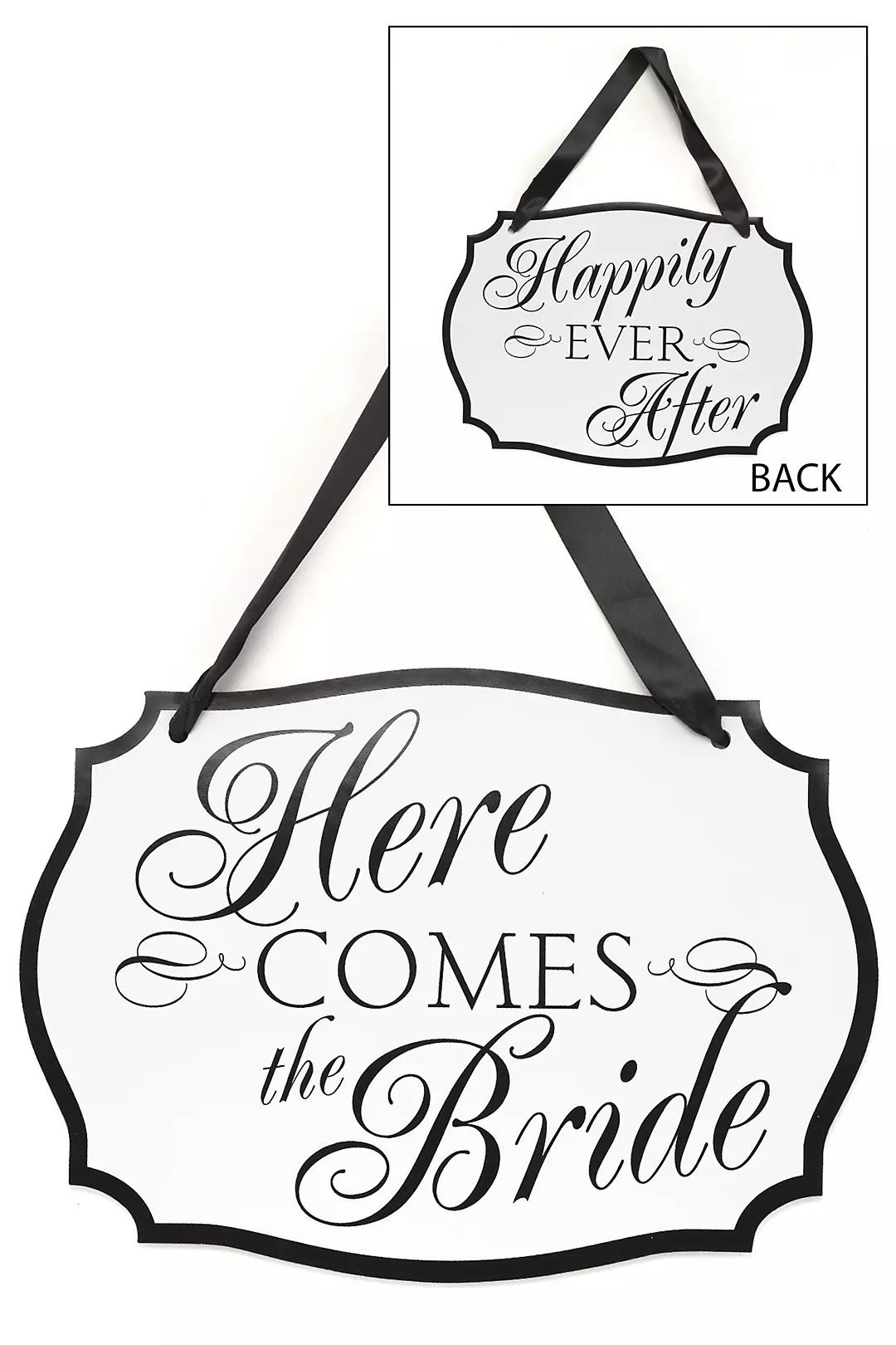 Here Comes The Bride Sign