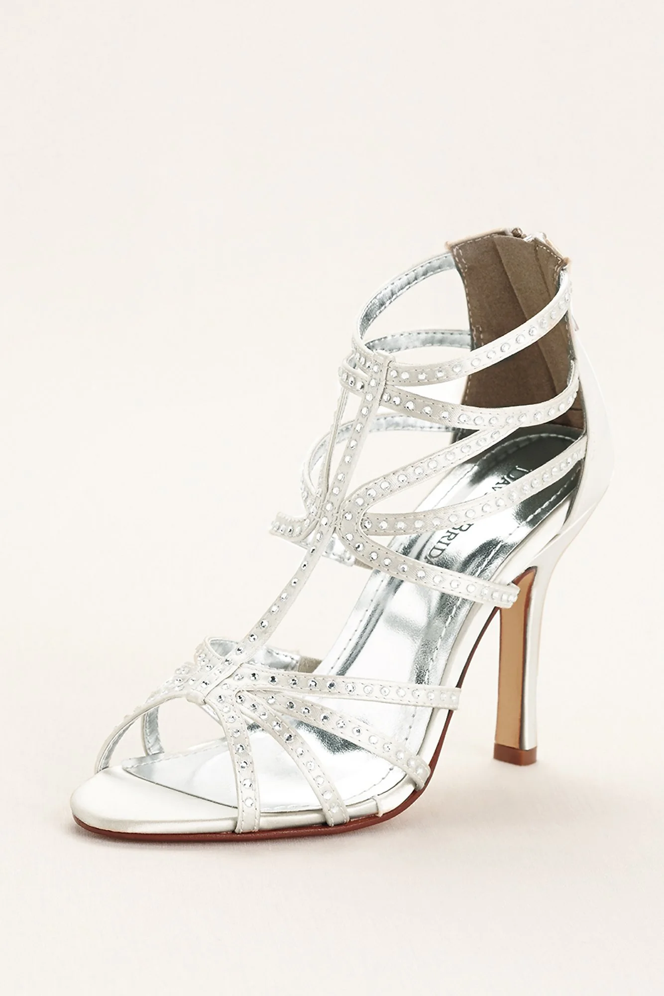 High Heel Dyeable Caged Sandal