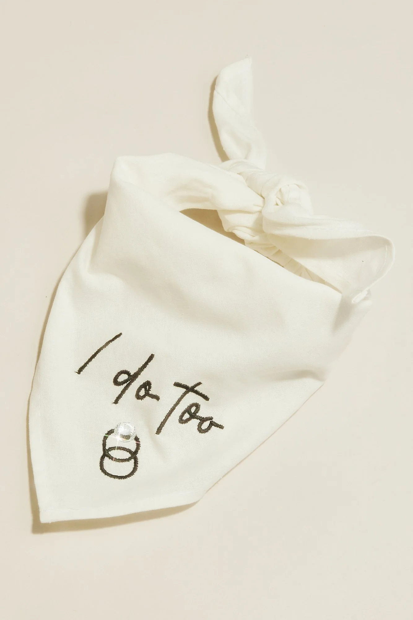 I Do Too Dog Wedding Bandana