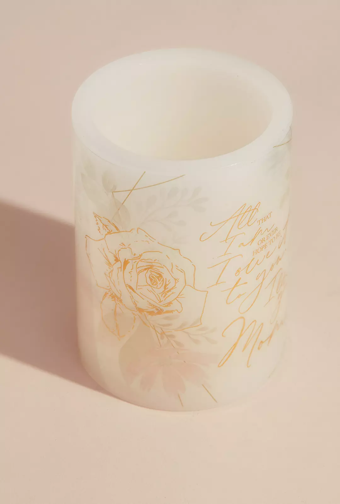 I Love You Mom LED Candle - Image 2