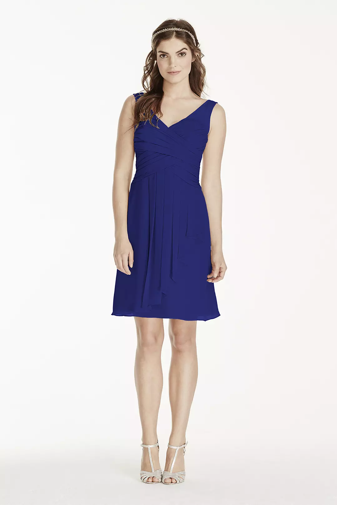 Illusion Tank Dress with Short Cascade Skirt - Image 155