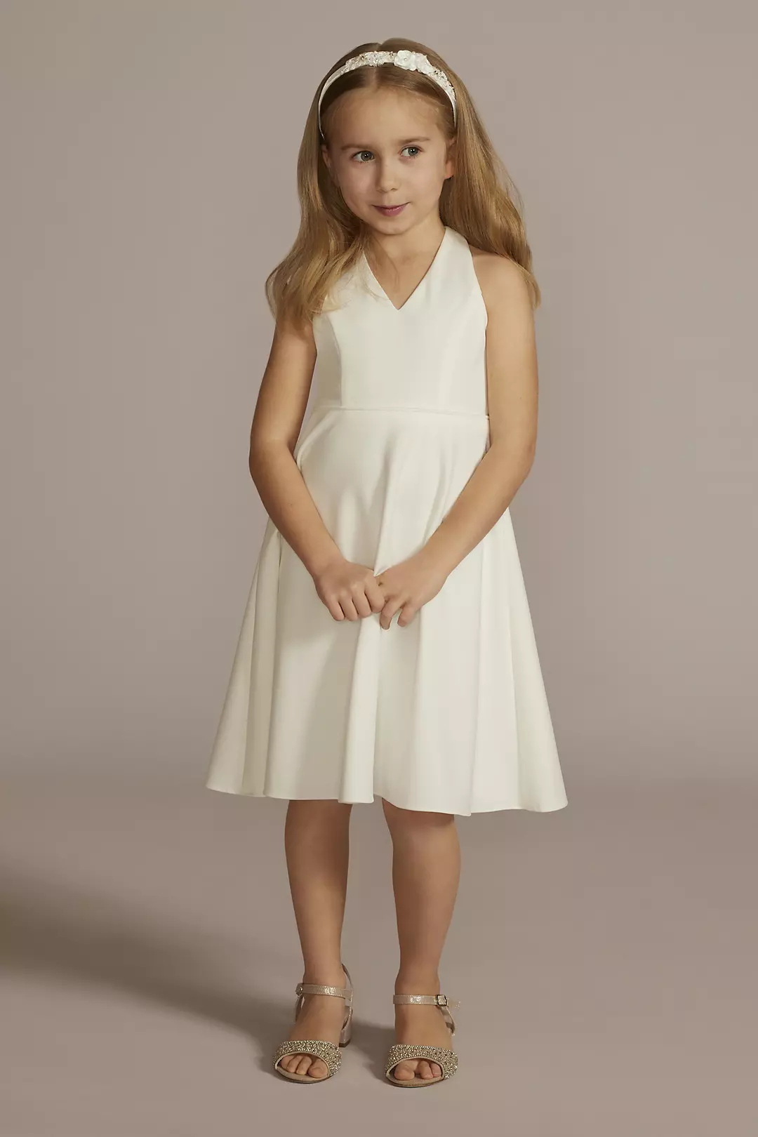 Lace Racerback Flower Girl Dress - Image 3