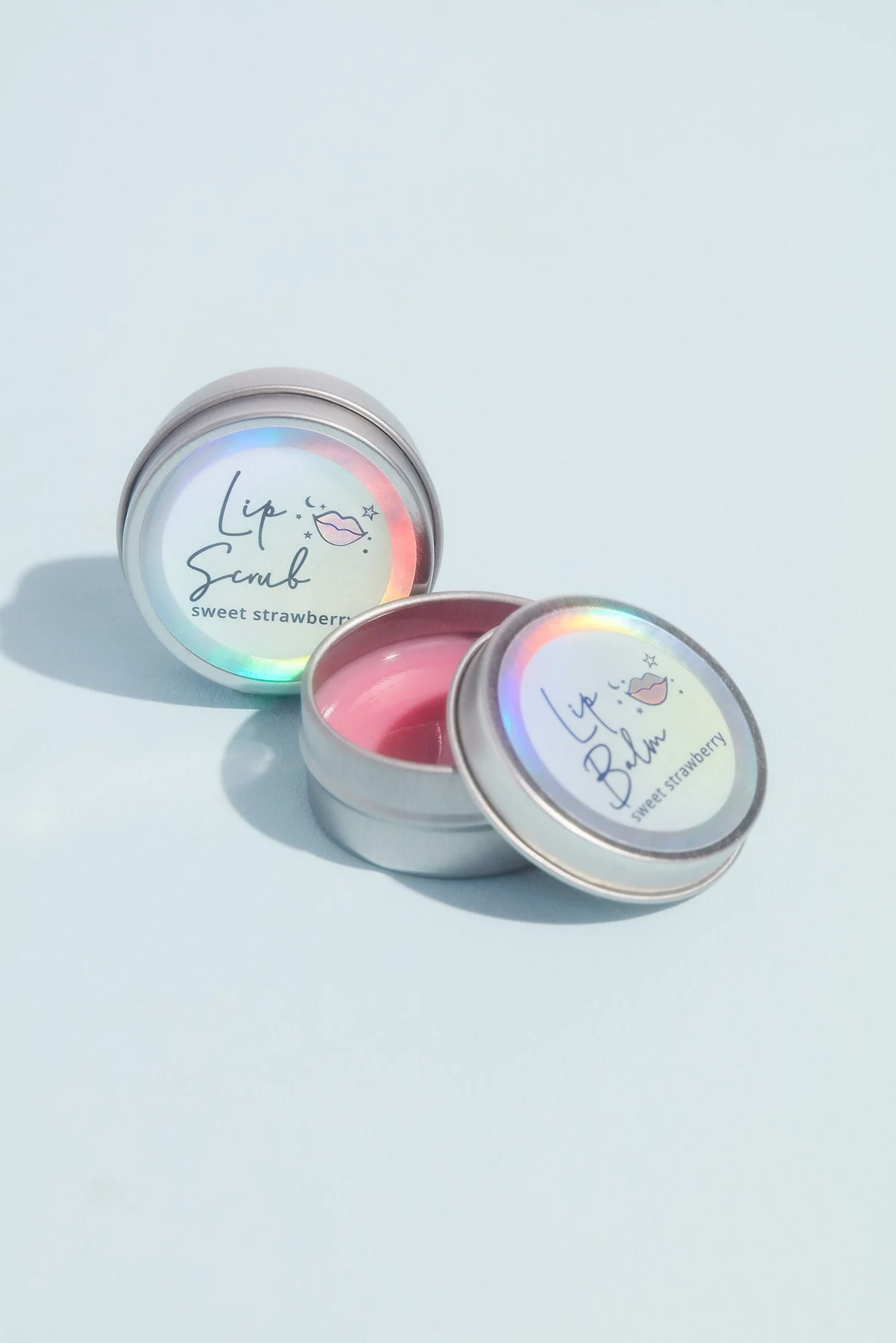 Lavender Stardust Lip Balm and Scrub Set - Image 2