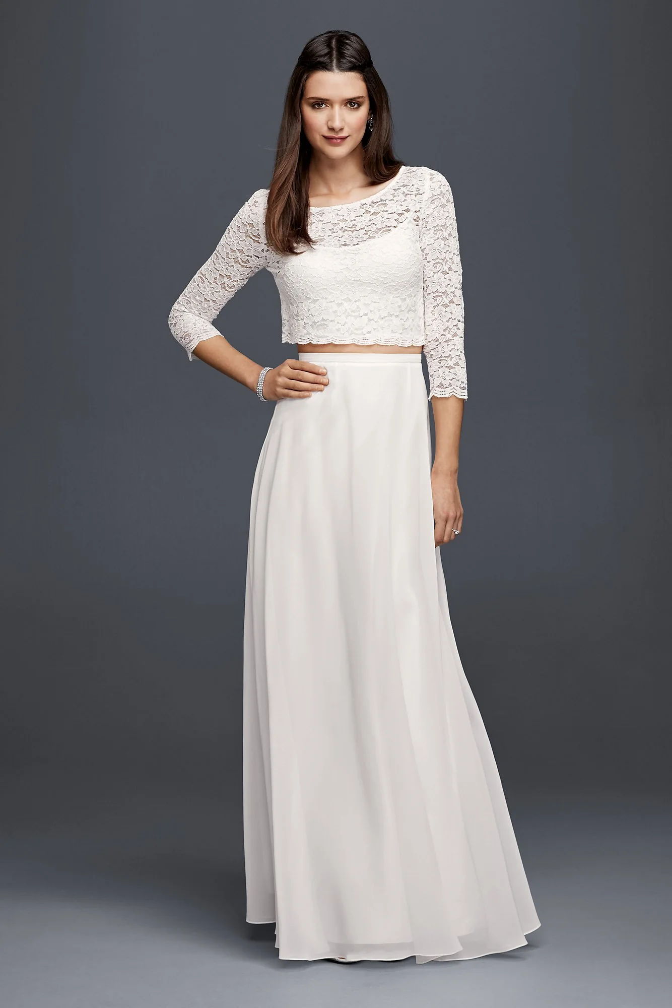 Long Chiffon Skirt - Image 2