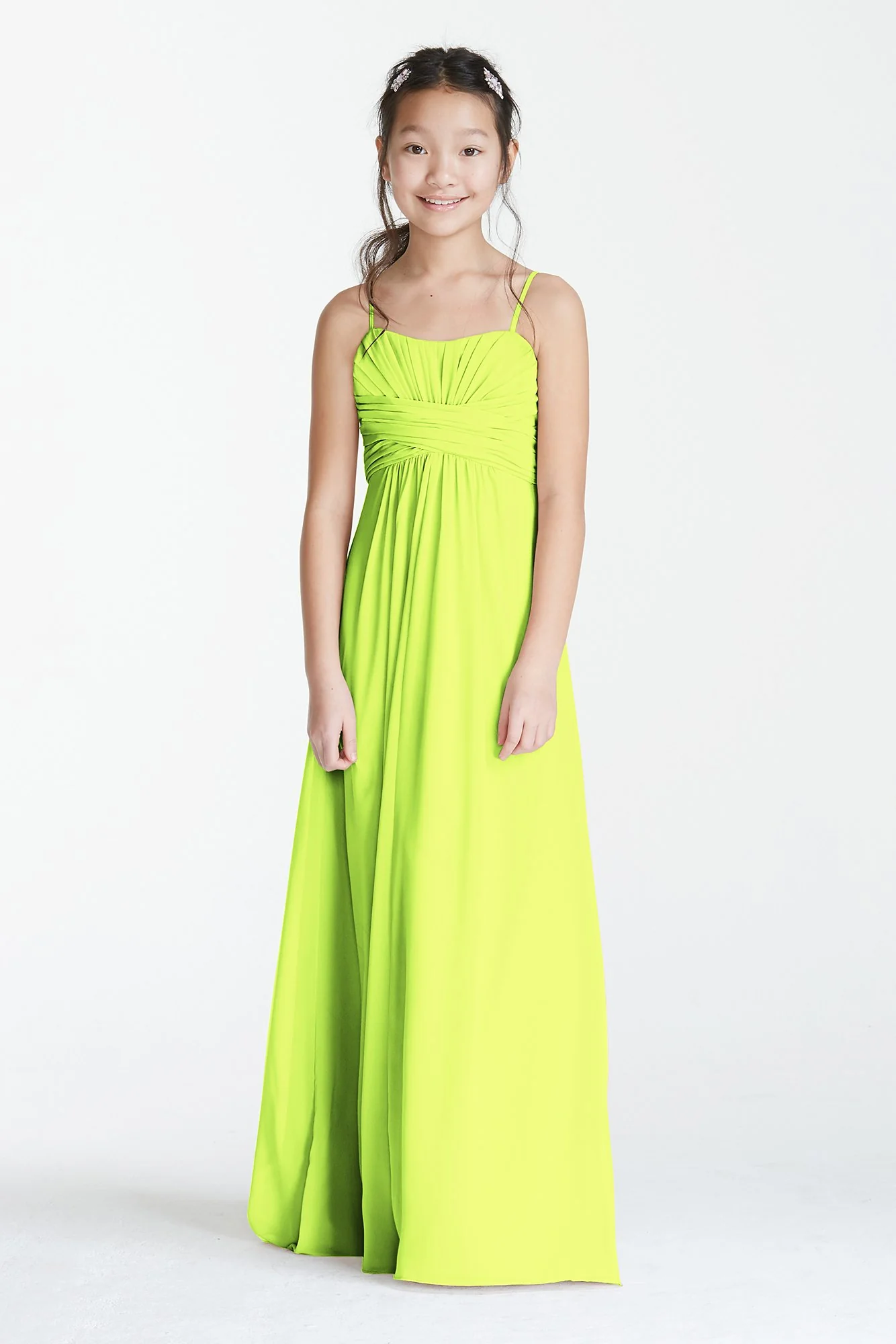 Long Chiffon Sweetheart Gown - Image 11