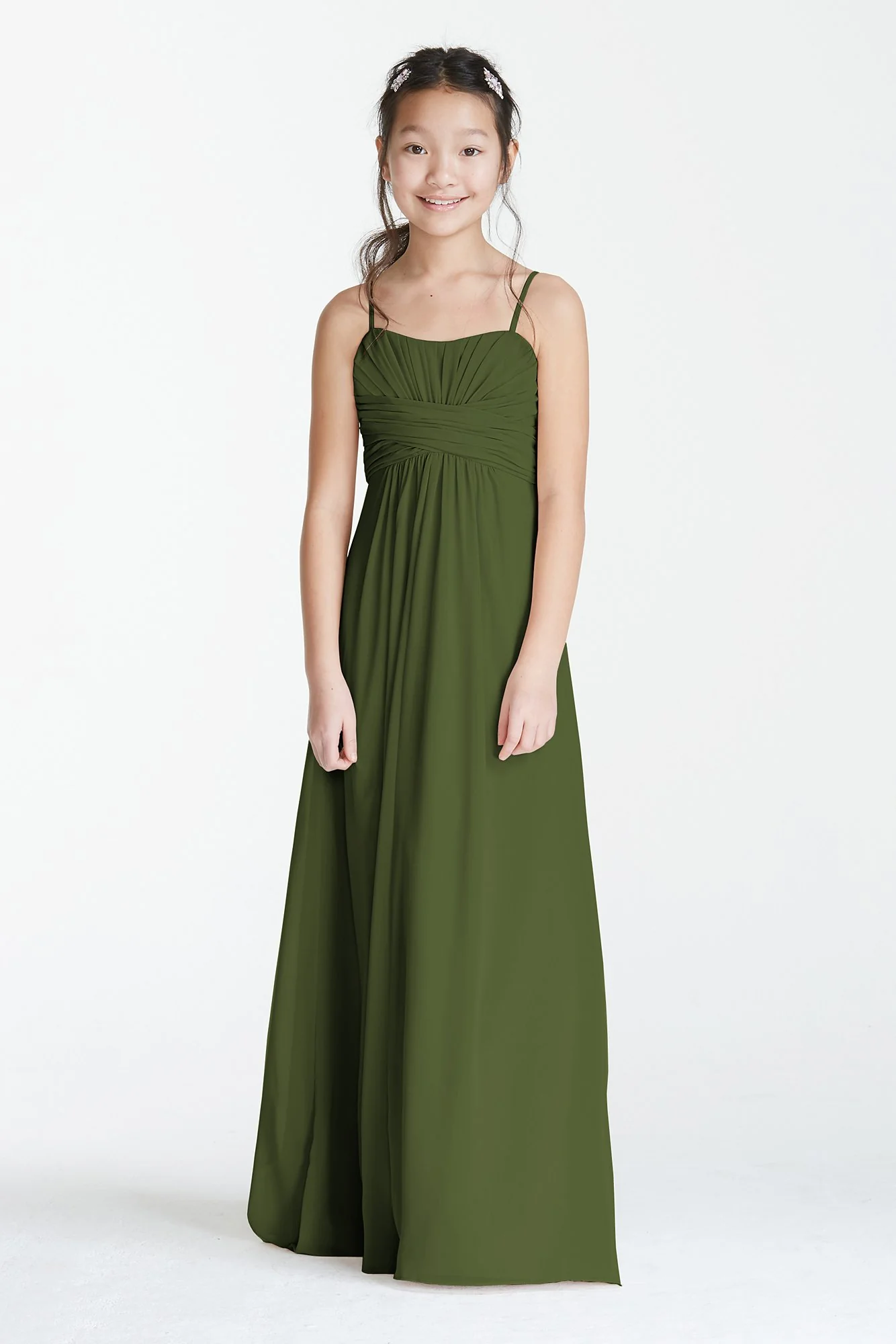Long Chiffon Sweetheart Gown - Image 17