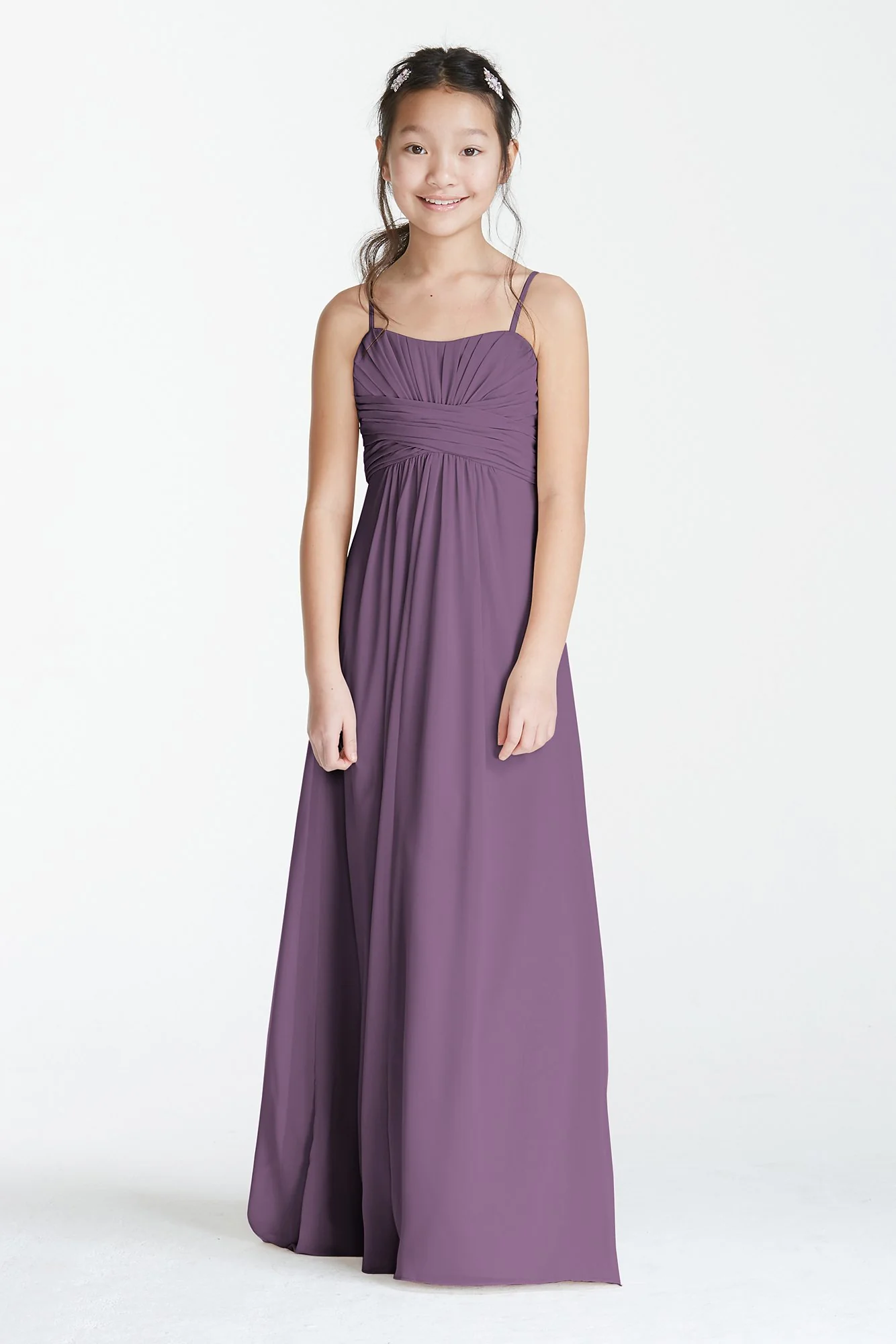 Long Chiffon Sweetheart Gown - Image 22