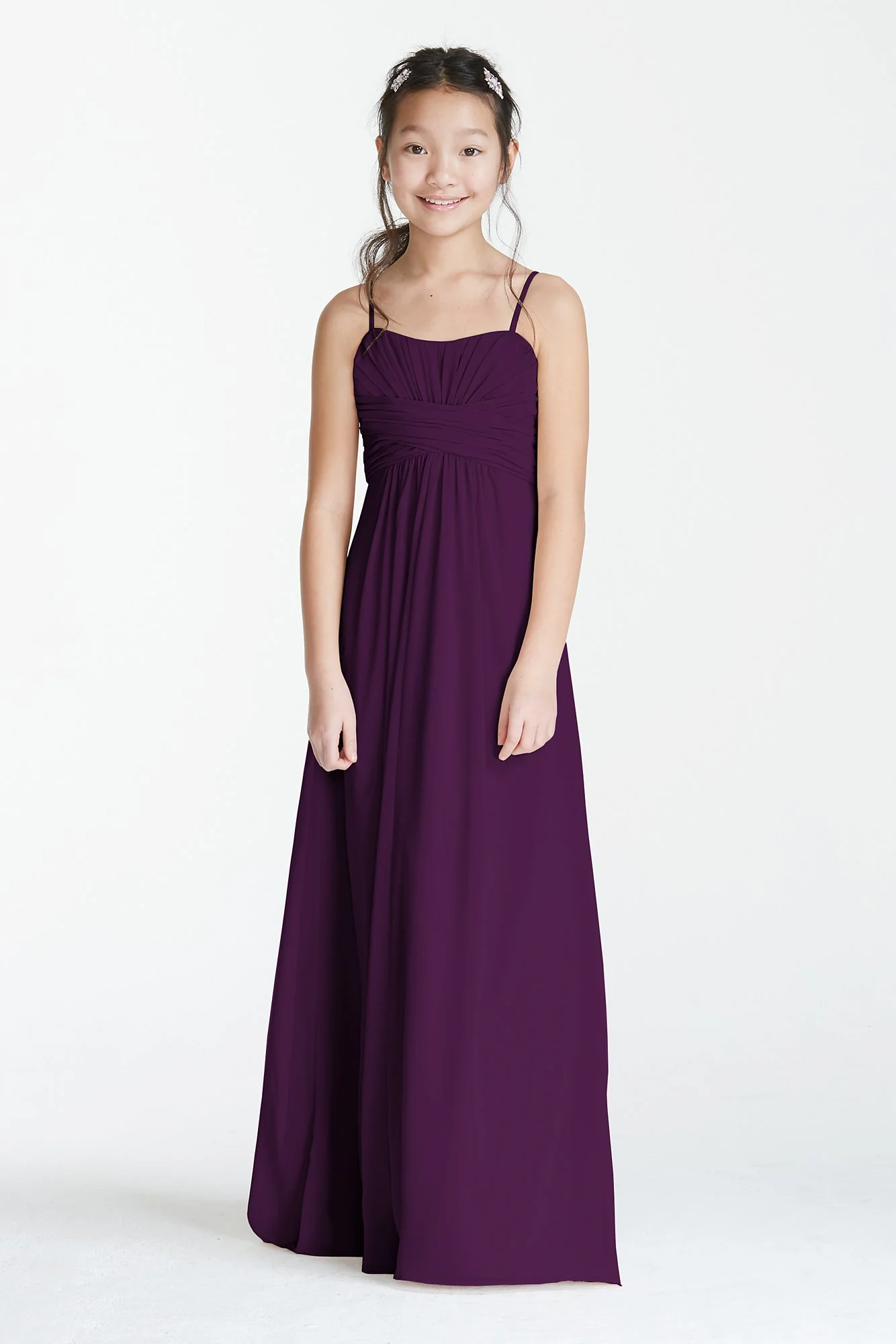 Long Chiffon Sweetheart Gown - Image 25