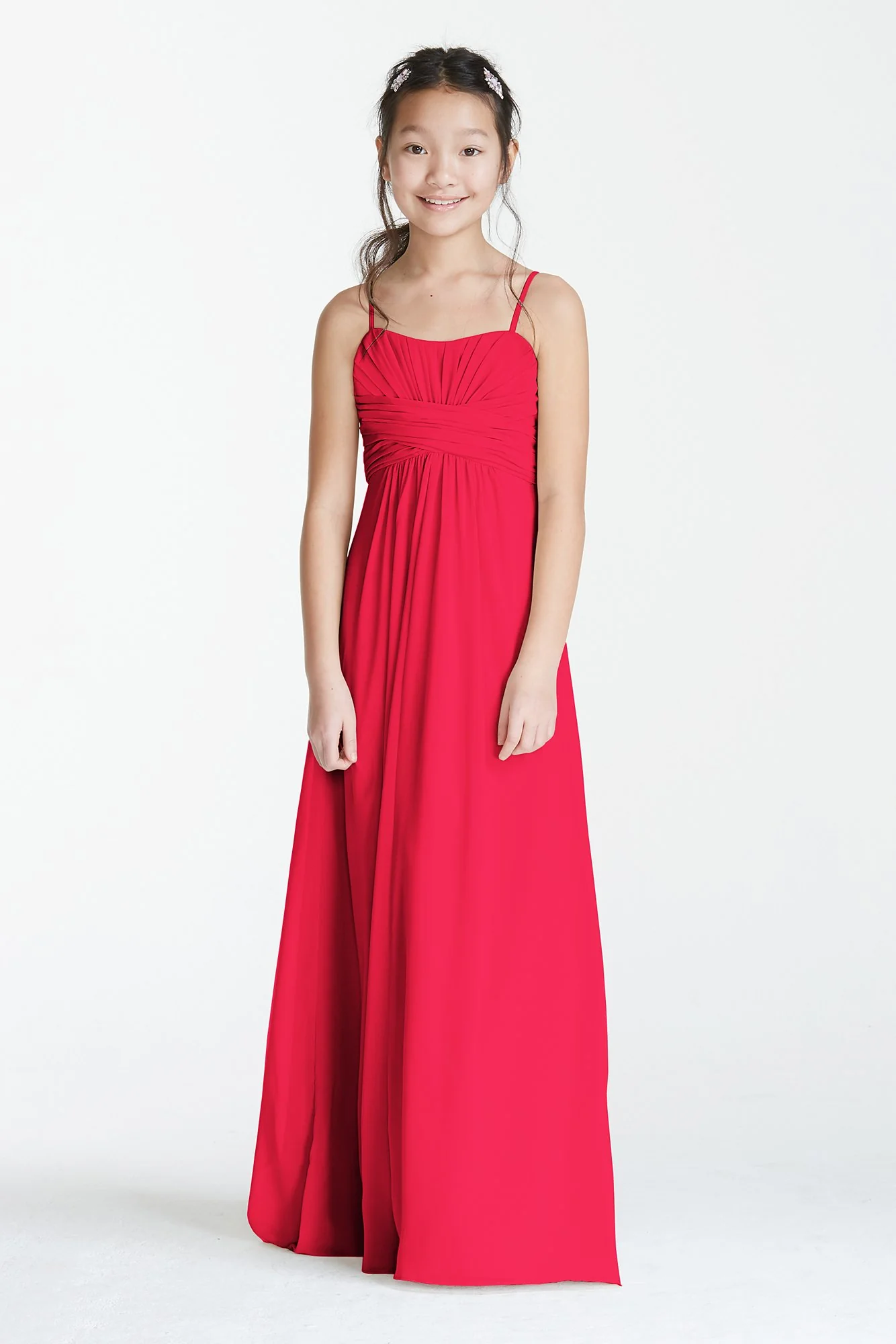 Long Chiffon Sweetheart Gown - Image 31