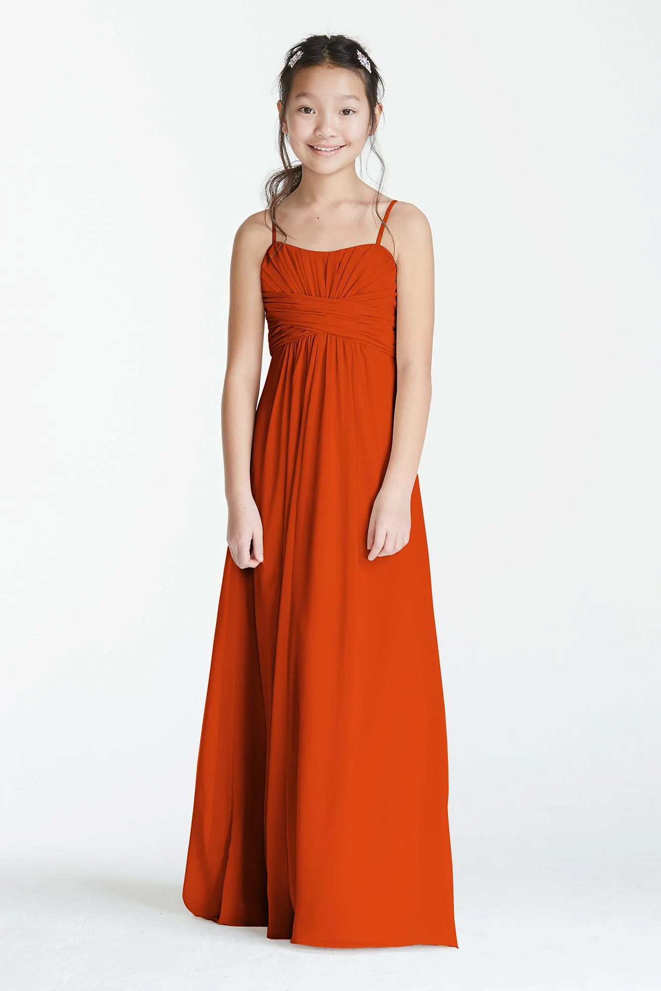 Long Chiffon Sweetheart Gown - Image 33