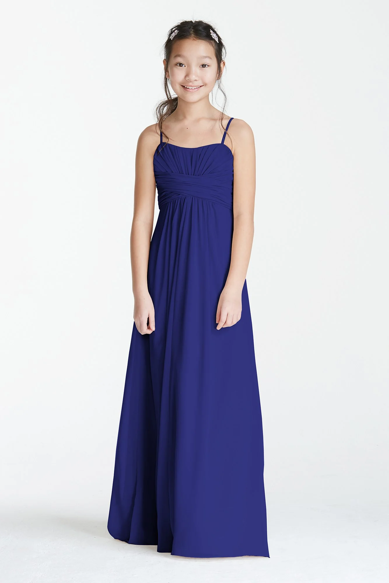 Long Chiffon Sweetheart Gown - Image 39
