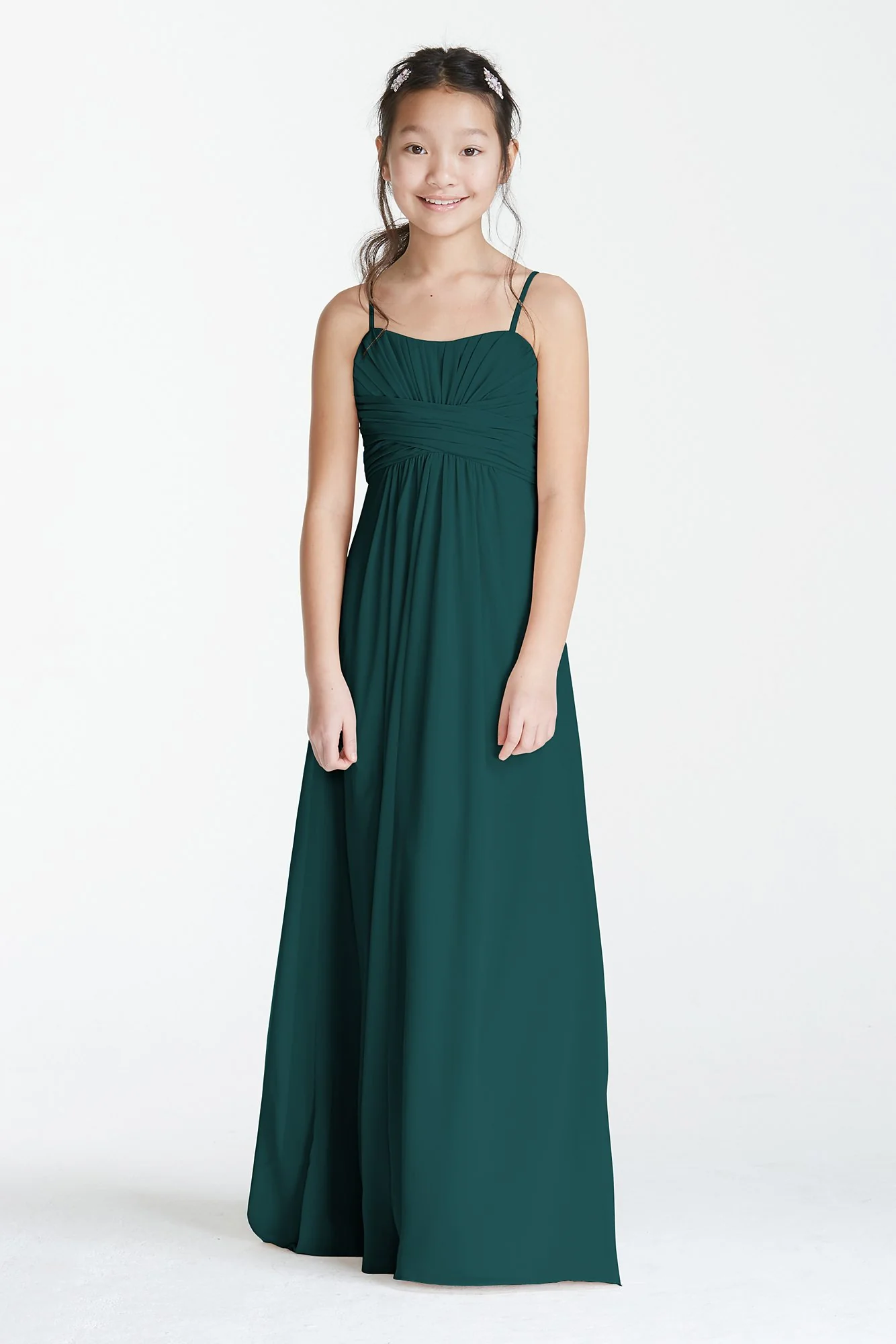 Long Chiffon Sweetheart Gown - Image 50