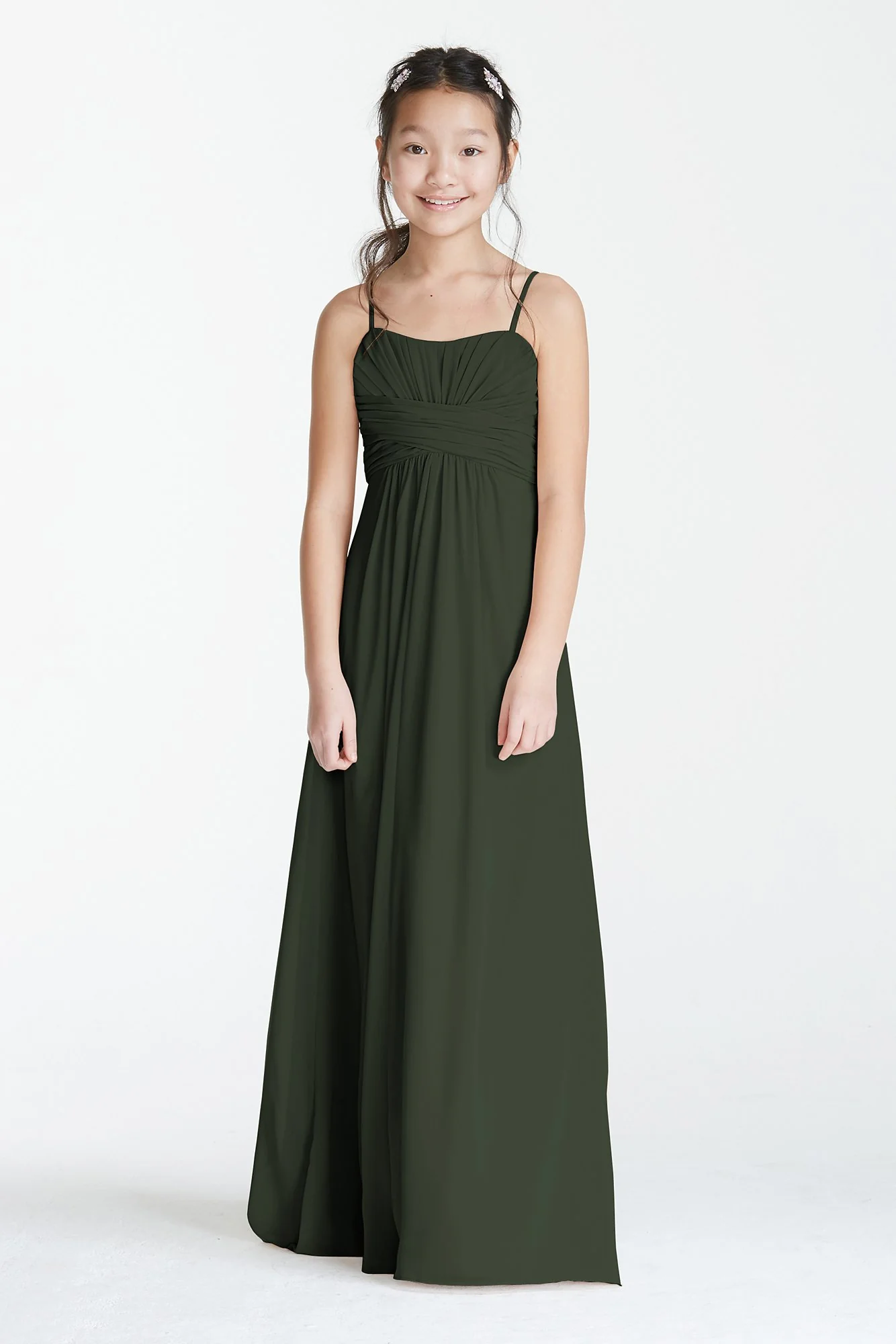 Long Chiffon Sweetheart Gown - Image 57