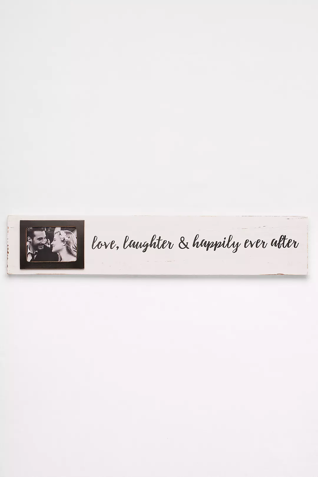 Love Laughter and Happily Ever After Photo Sign - Image 2