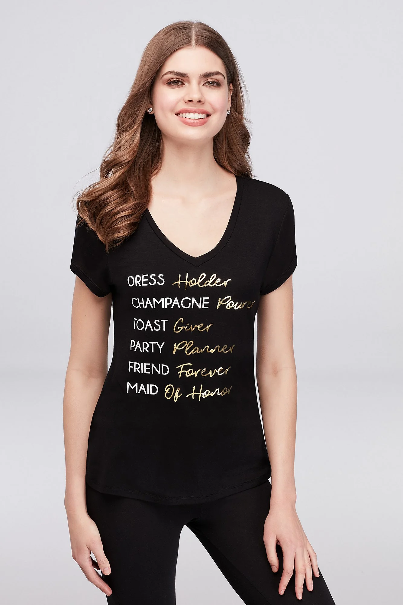 Maid of Honor Duties T-Shirt