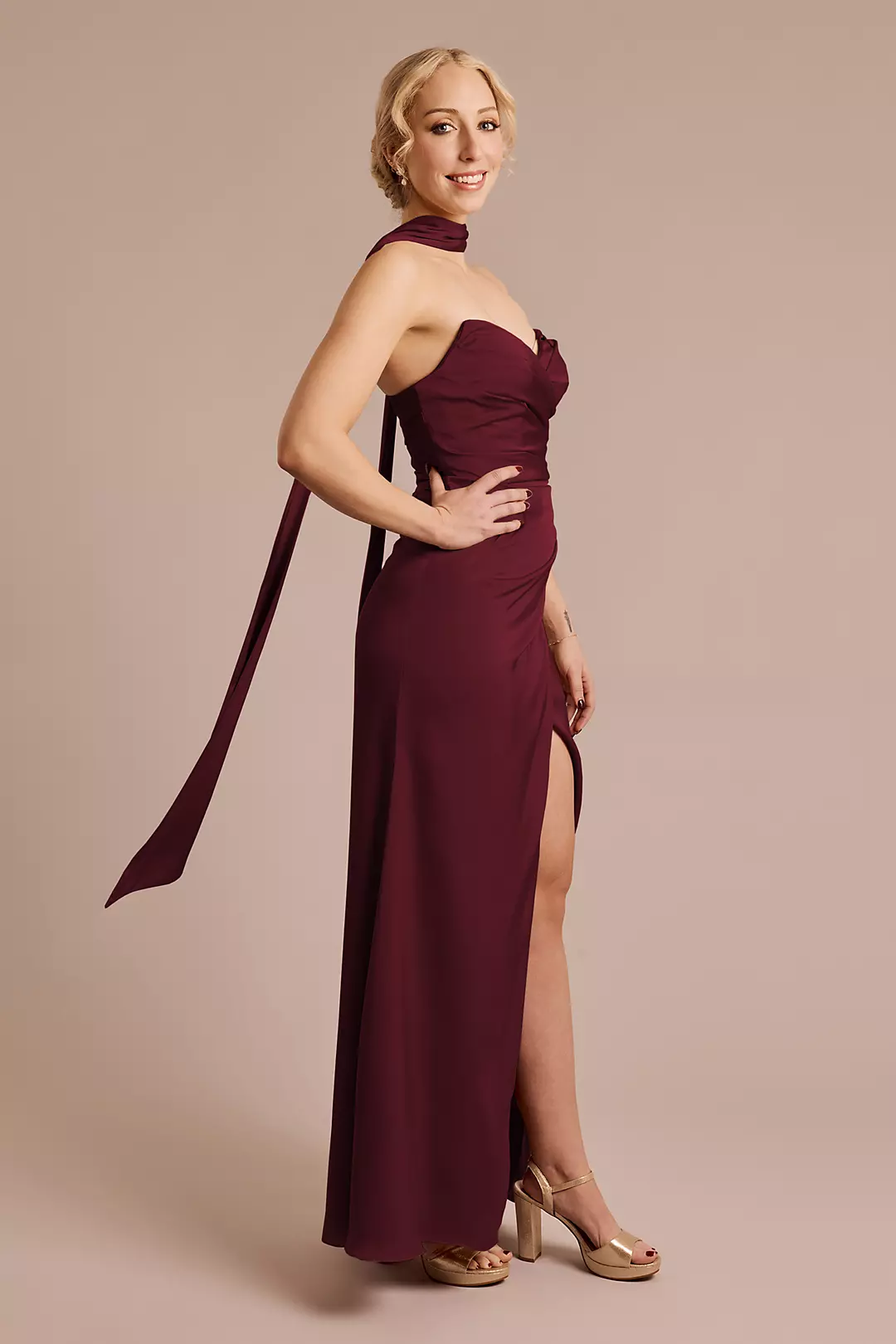 Matte Satin Scarf - Image 17