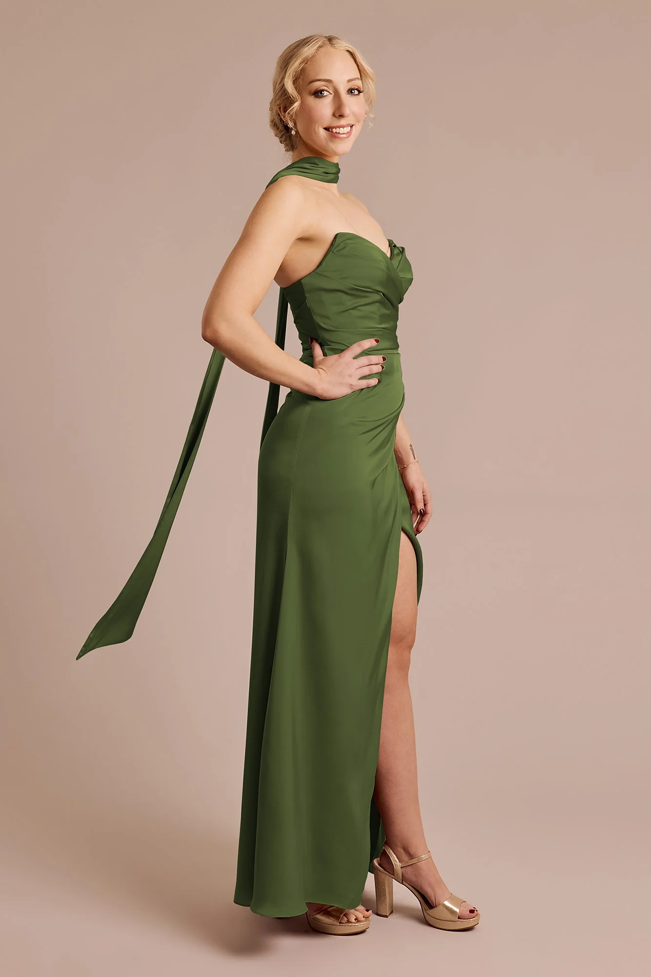 Matte Satin Scarf - Image 3
