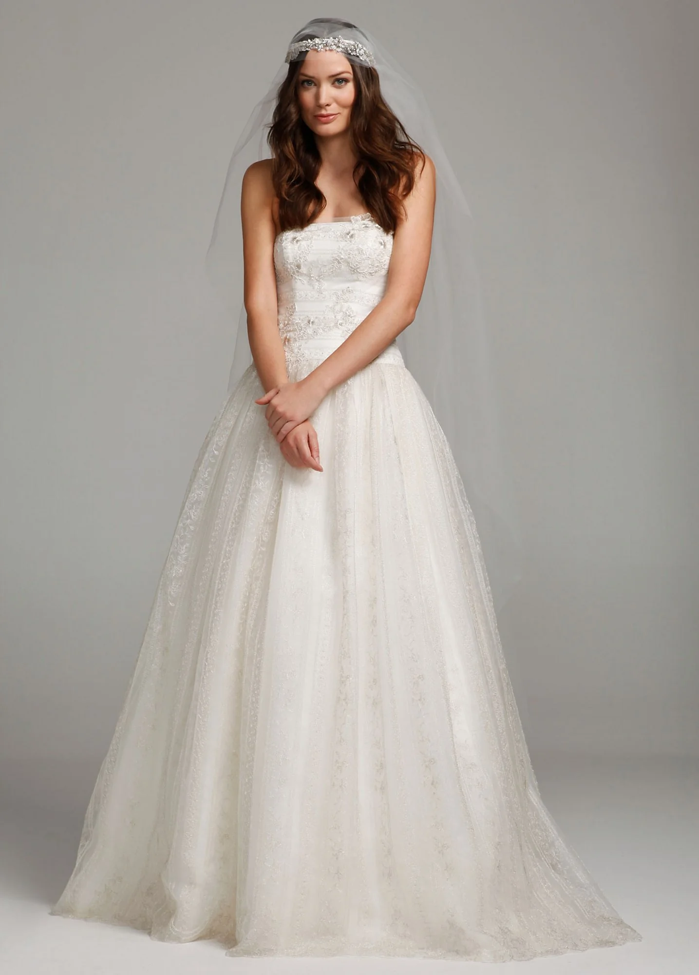 Melissa Sweet Cathedral Juliet Cap Veil