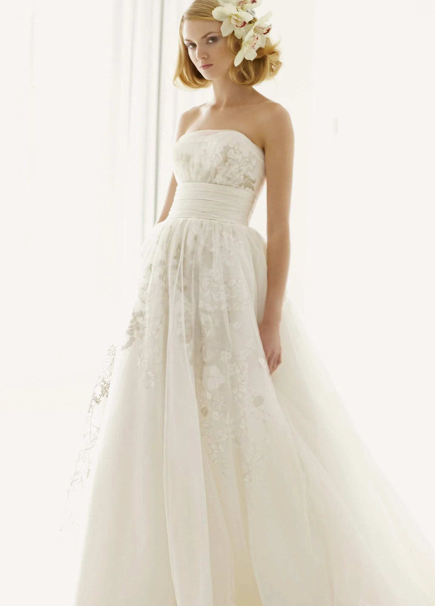 Melissa Sweet Lace Wedding Dress with Satin Waist