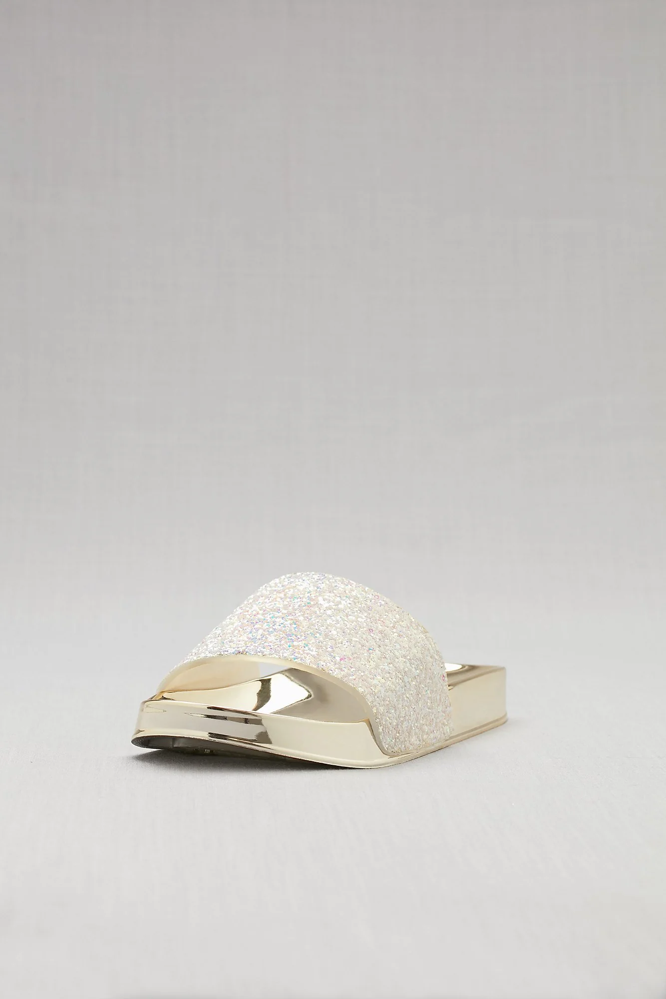 Metallic Glitter Slides