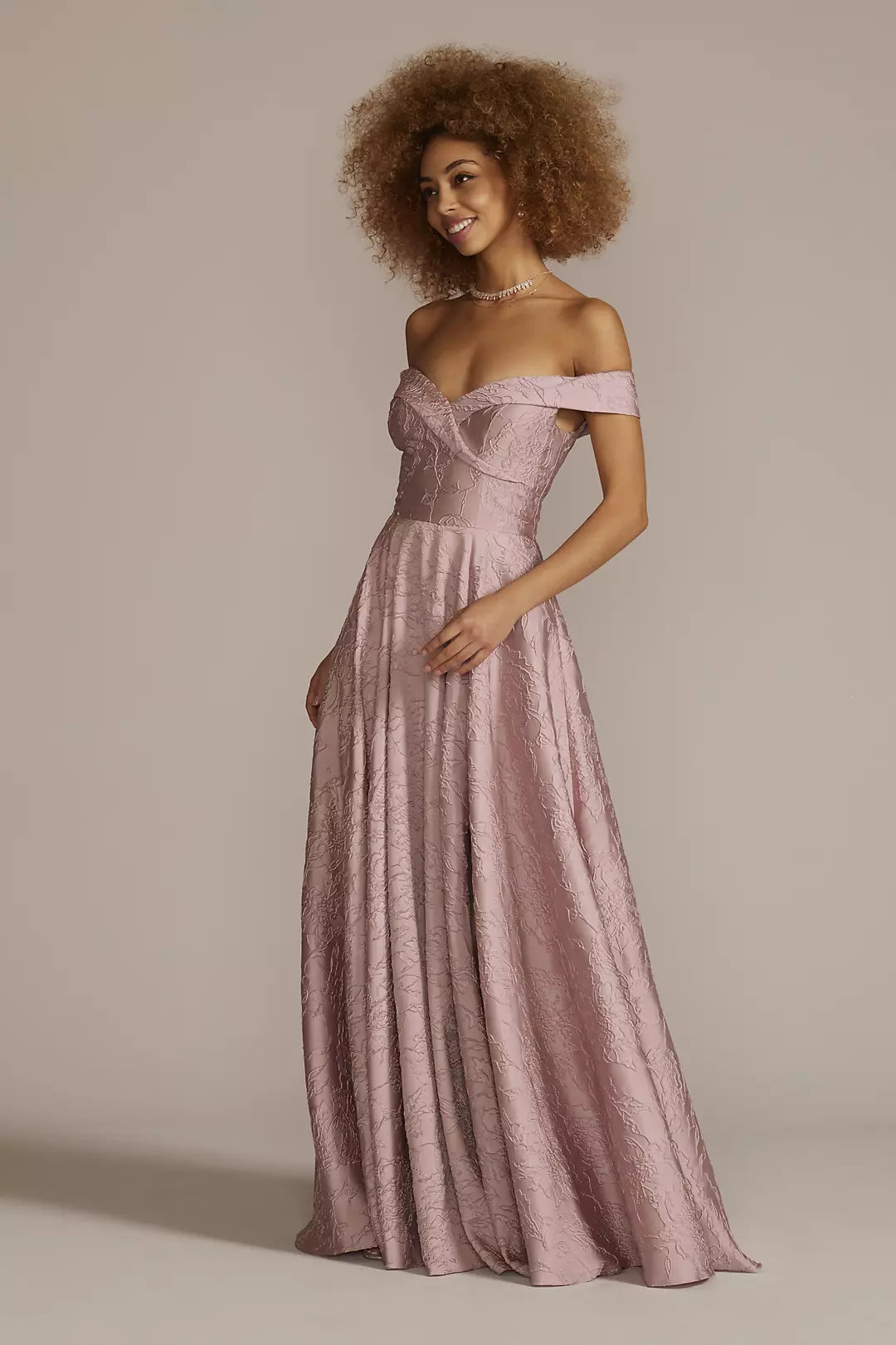 Off-the-Shoulder Sweetheart Ball Gown
