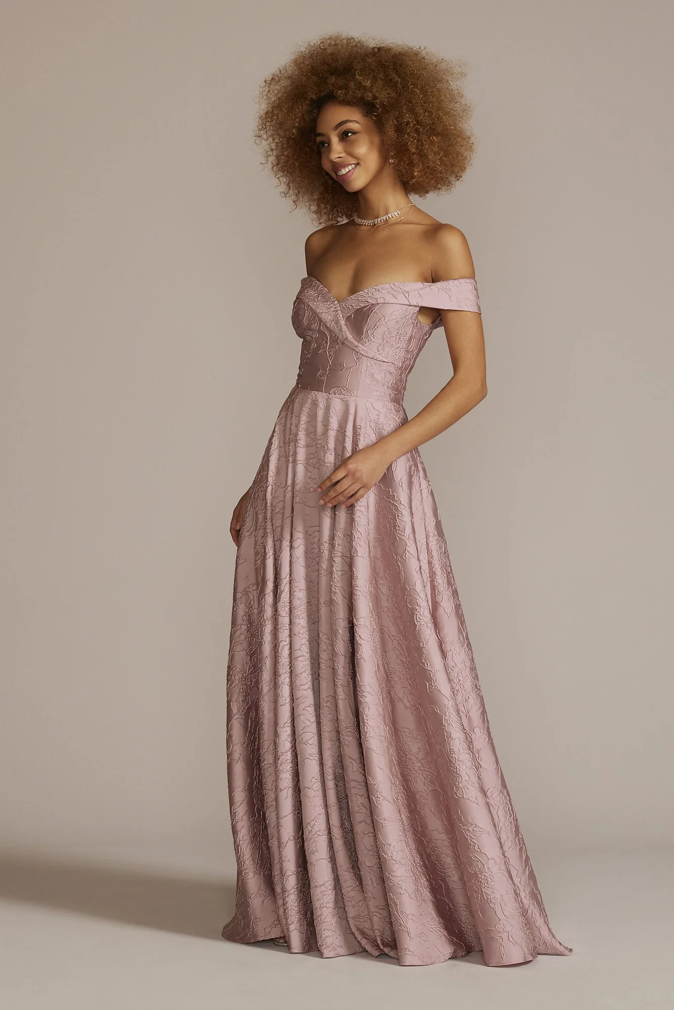 Off-the-Shoulder Sweetheart Ball Gown - Image 2