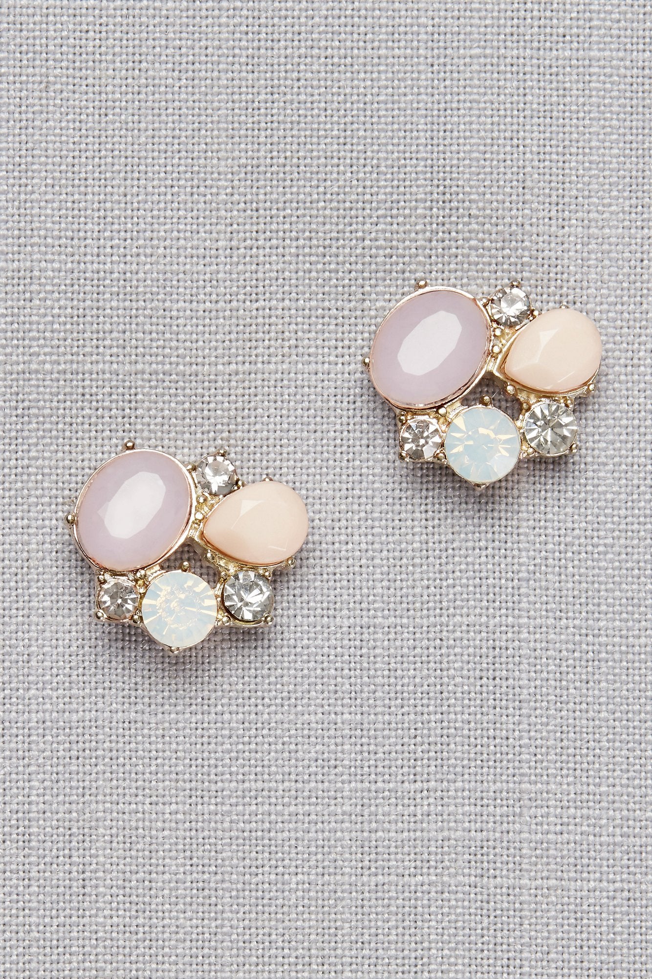 Pastel Stone Cluster Posts