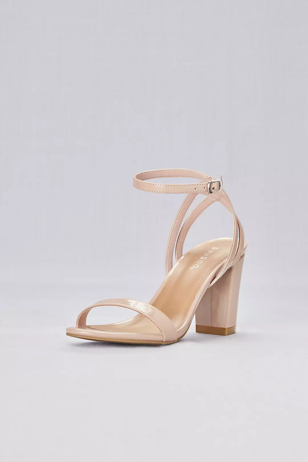 Patent Sandals with Strappy Back - Image 2