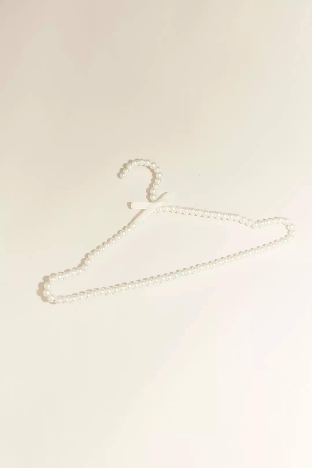 Pearl Bridal Hanger with Velvet Bow - Image 2