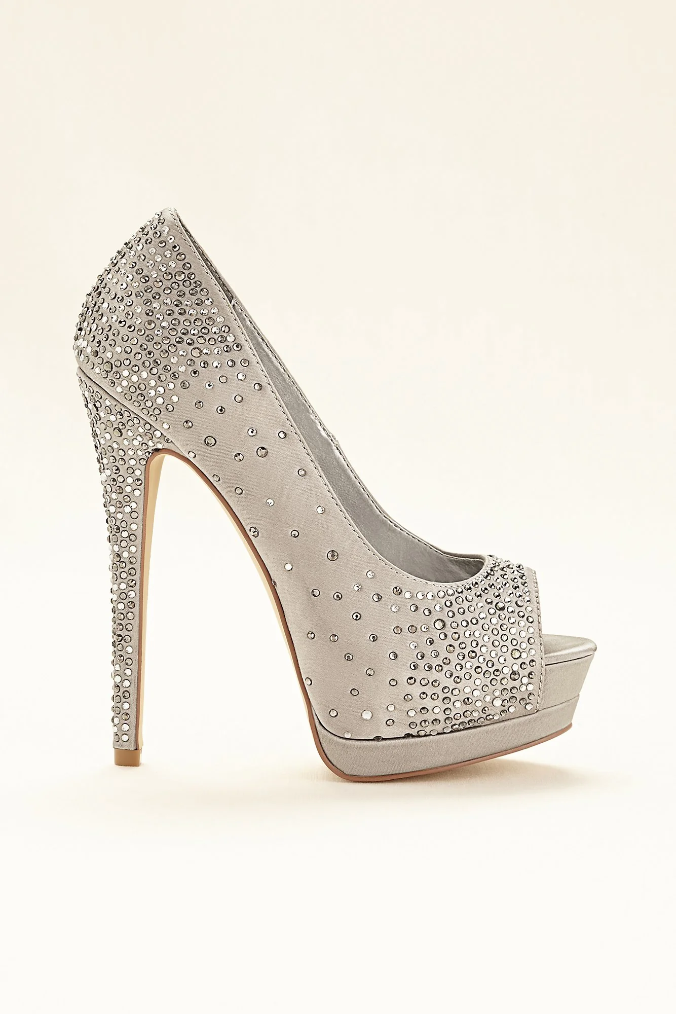 Platform Peep Toe Pump