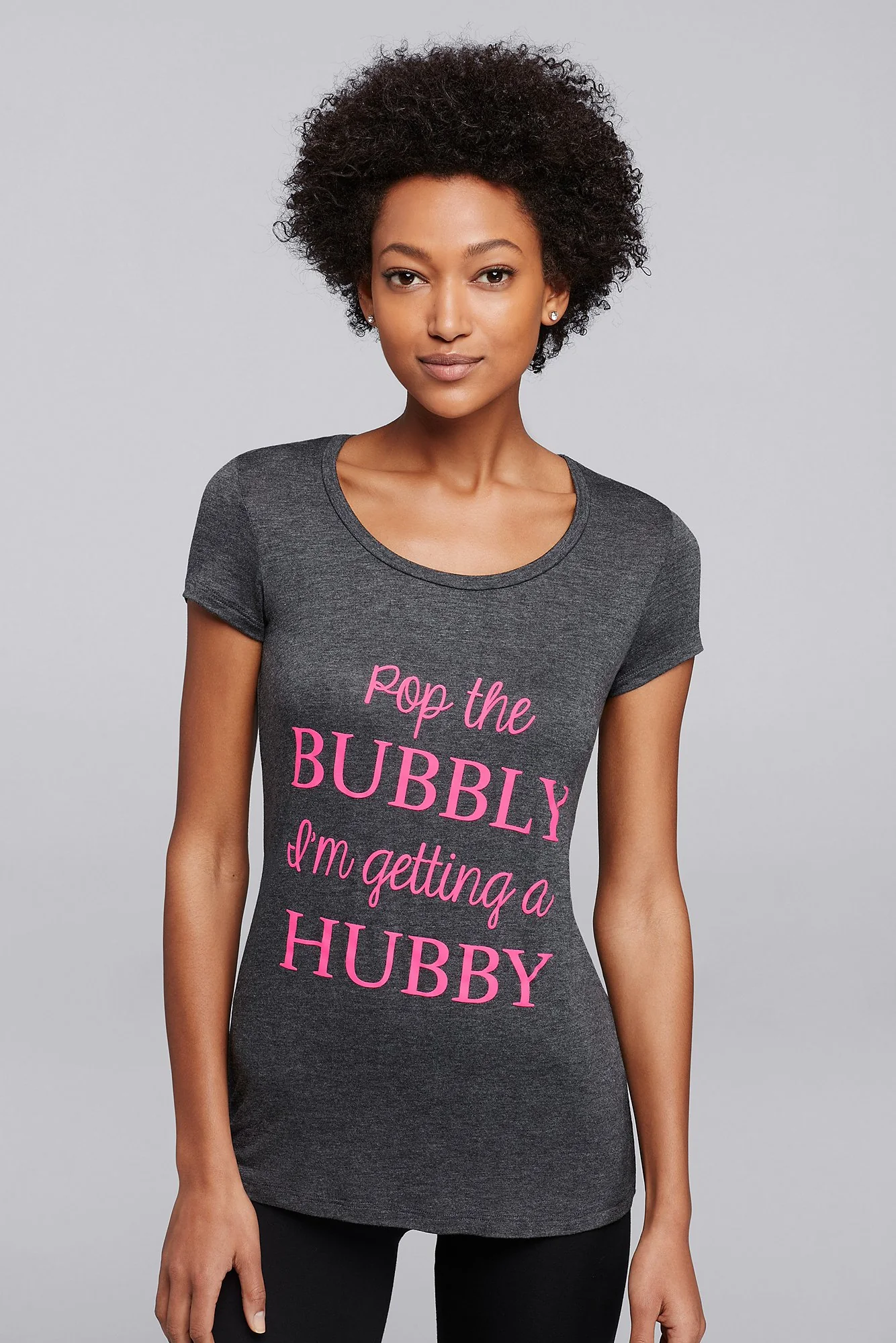 Pop the Bubbly I'm Getting a Hubby T-Shirt